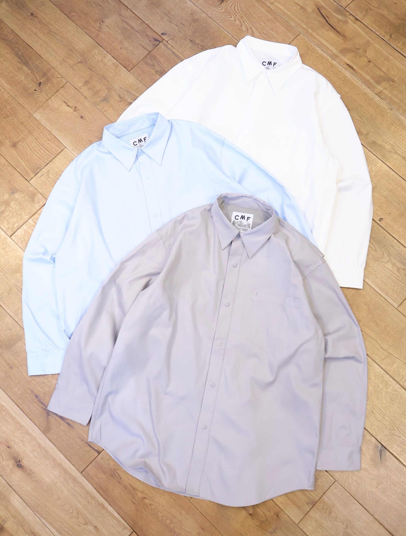 CMF OUTDOOR GARMENT　「VENTILATION SHIRTS」　 レギュラーカラーオックスシャツ