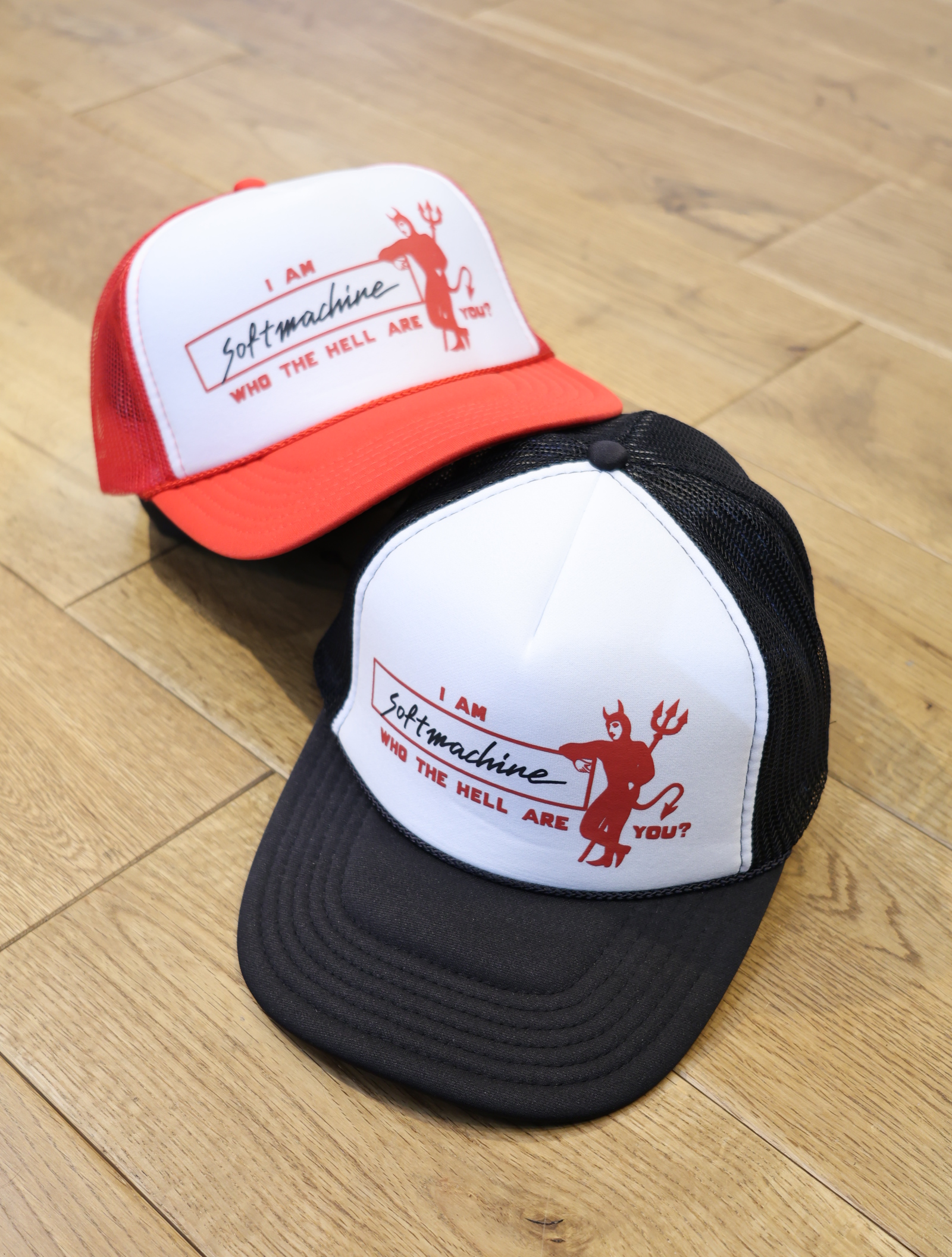 SOFTMACHINE　　「INTRODUCTION CAP」　メッシュキャップ