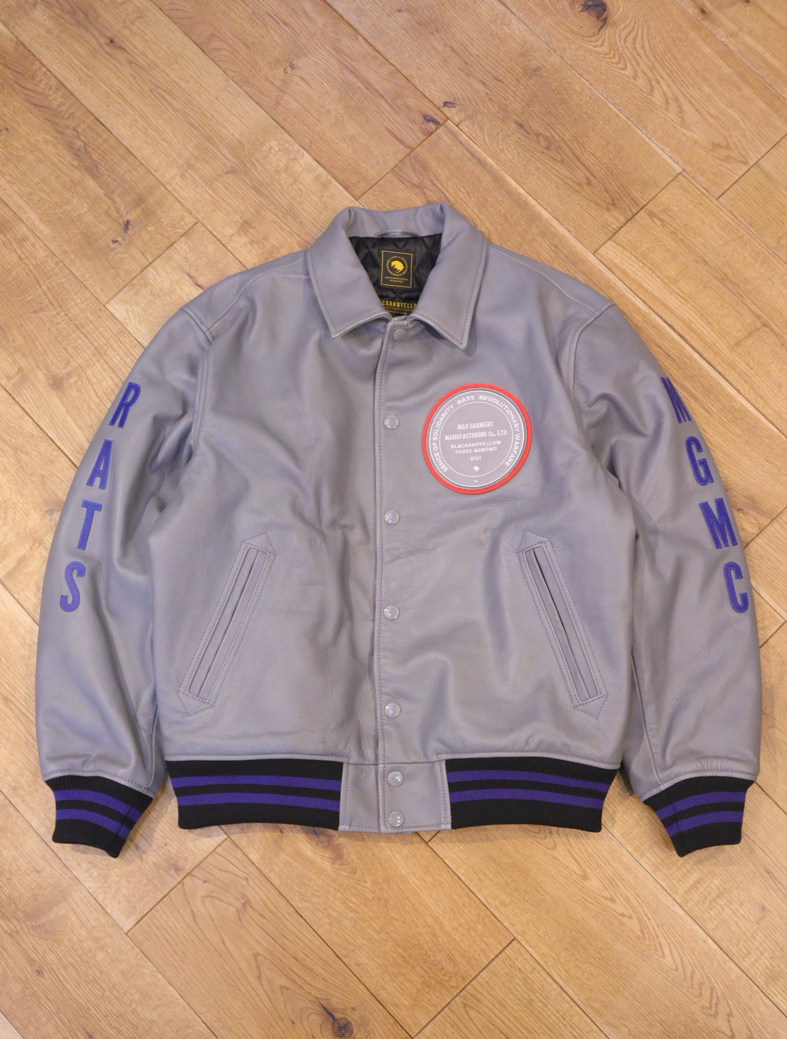 RATS 「LEATHER AWARD JACKET」 レザーアワードジャケット MASH UP マッシュアップ
