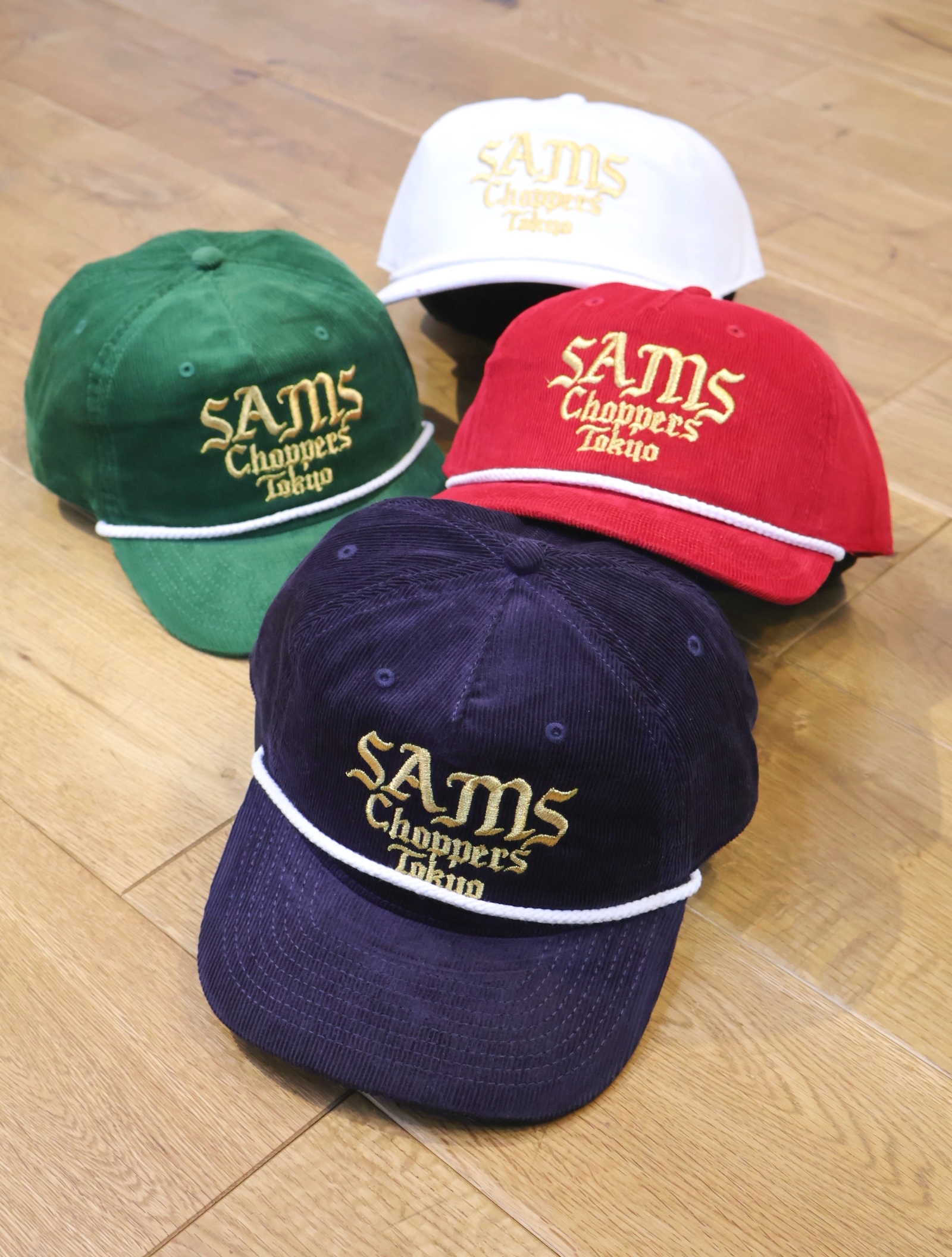 SAMS MOTORCYCLE 　「Early Cap」 　コーデュロイキャップ