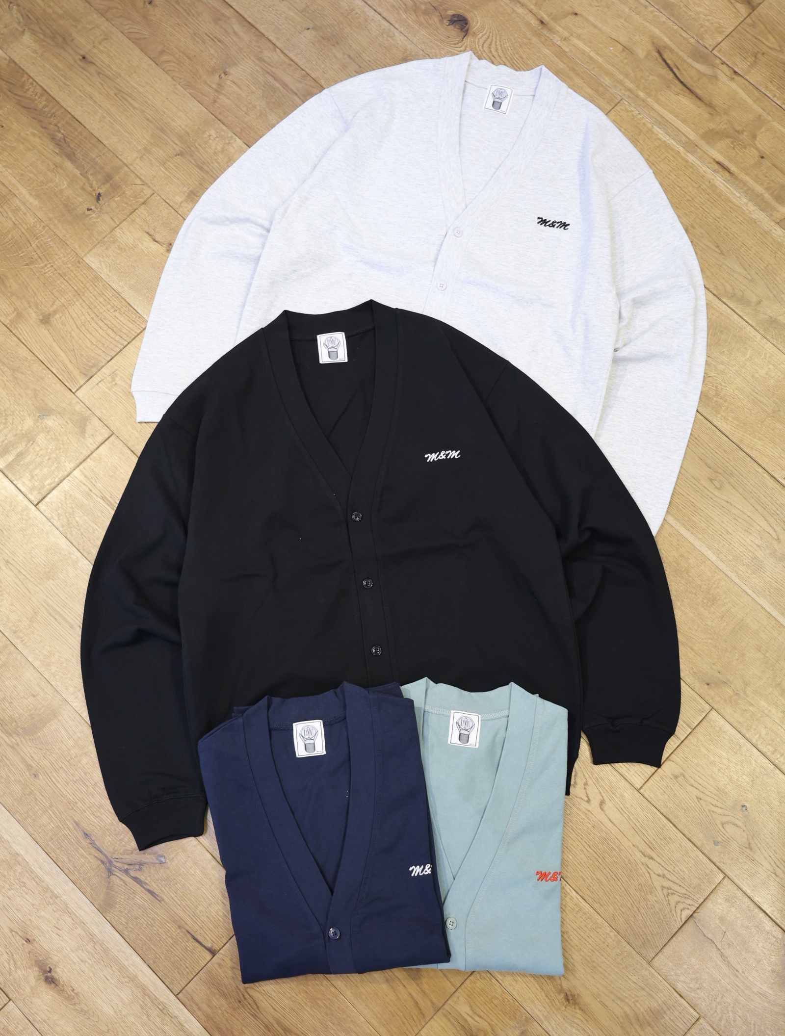 【4月29日 発売！】M&M CUSTOM PERFORMANCE  　「COTTON CARDIGAN」　コットン カーディガン