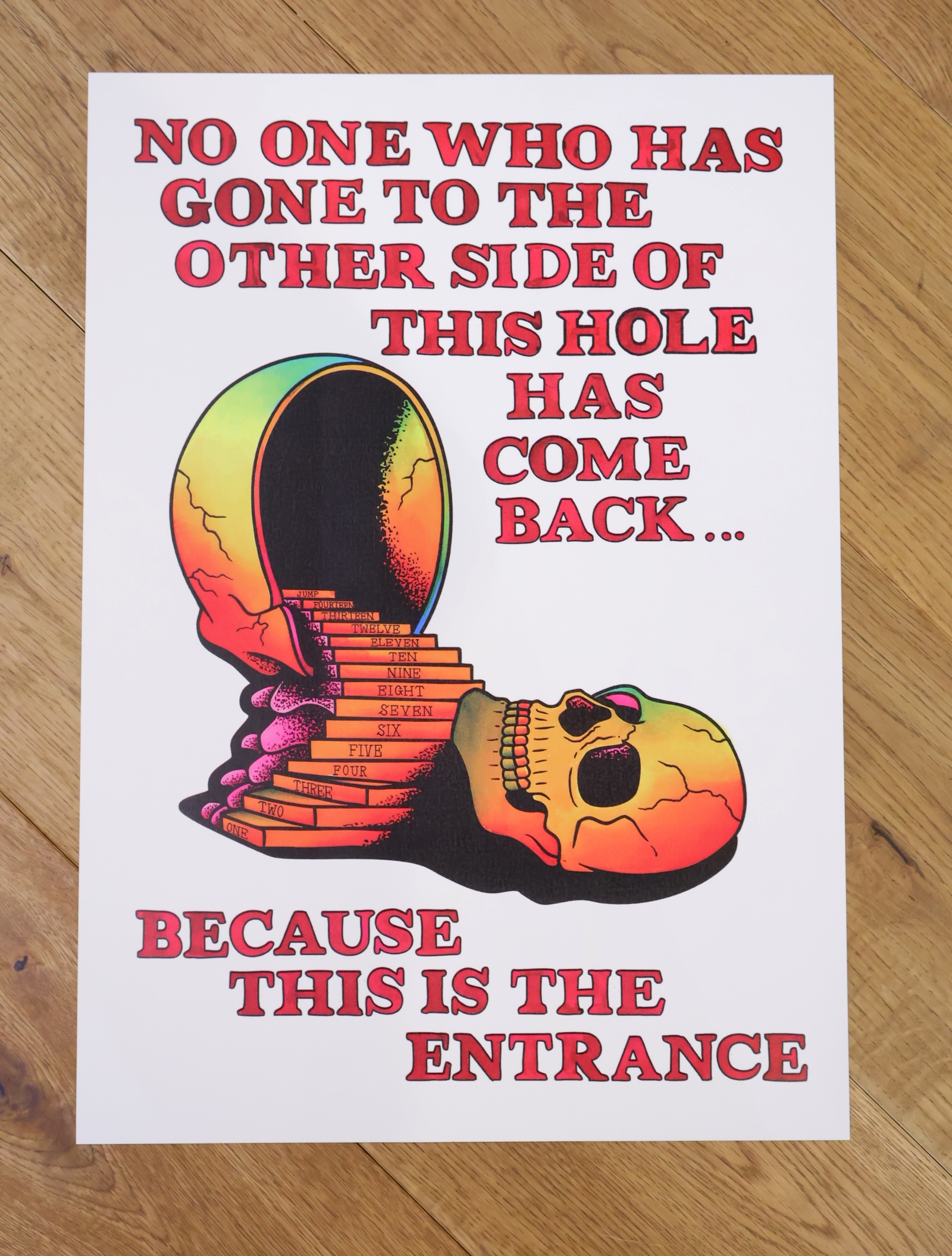 SOFTMACHINE　　「HOLE POSTER」　A3ポスター