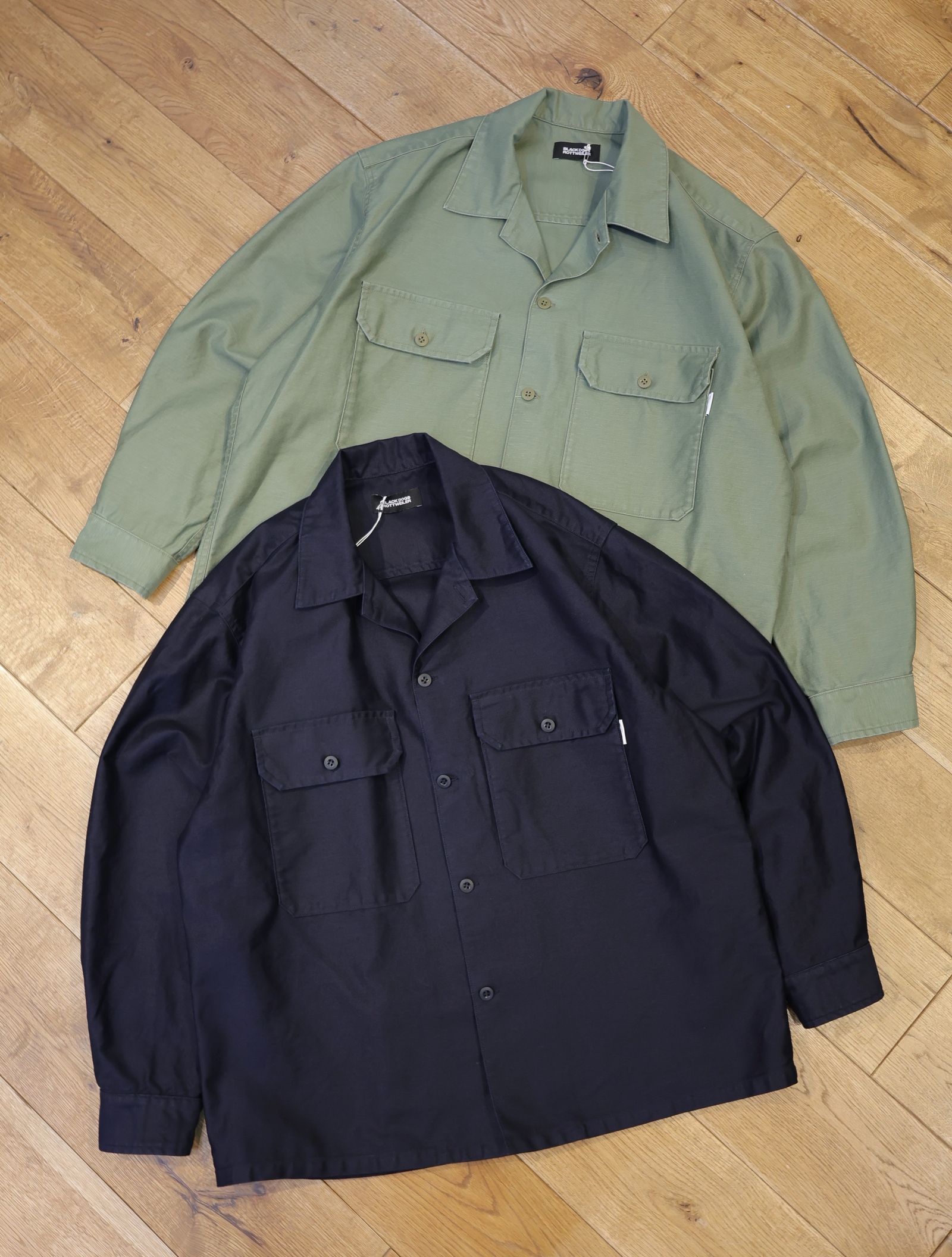 ROTTWEILER 　　「R9 M.I.L SHIRT」 　ミリタリーシャツ