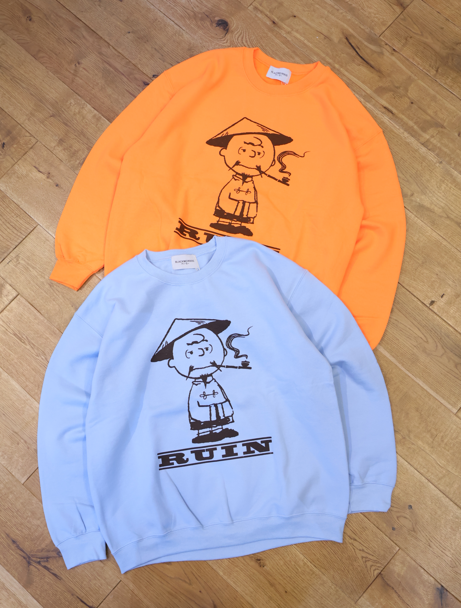 Black Weirdos 　「Charlie Crewneck Sweatshirt」　クルーネックスウェット