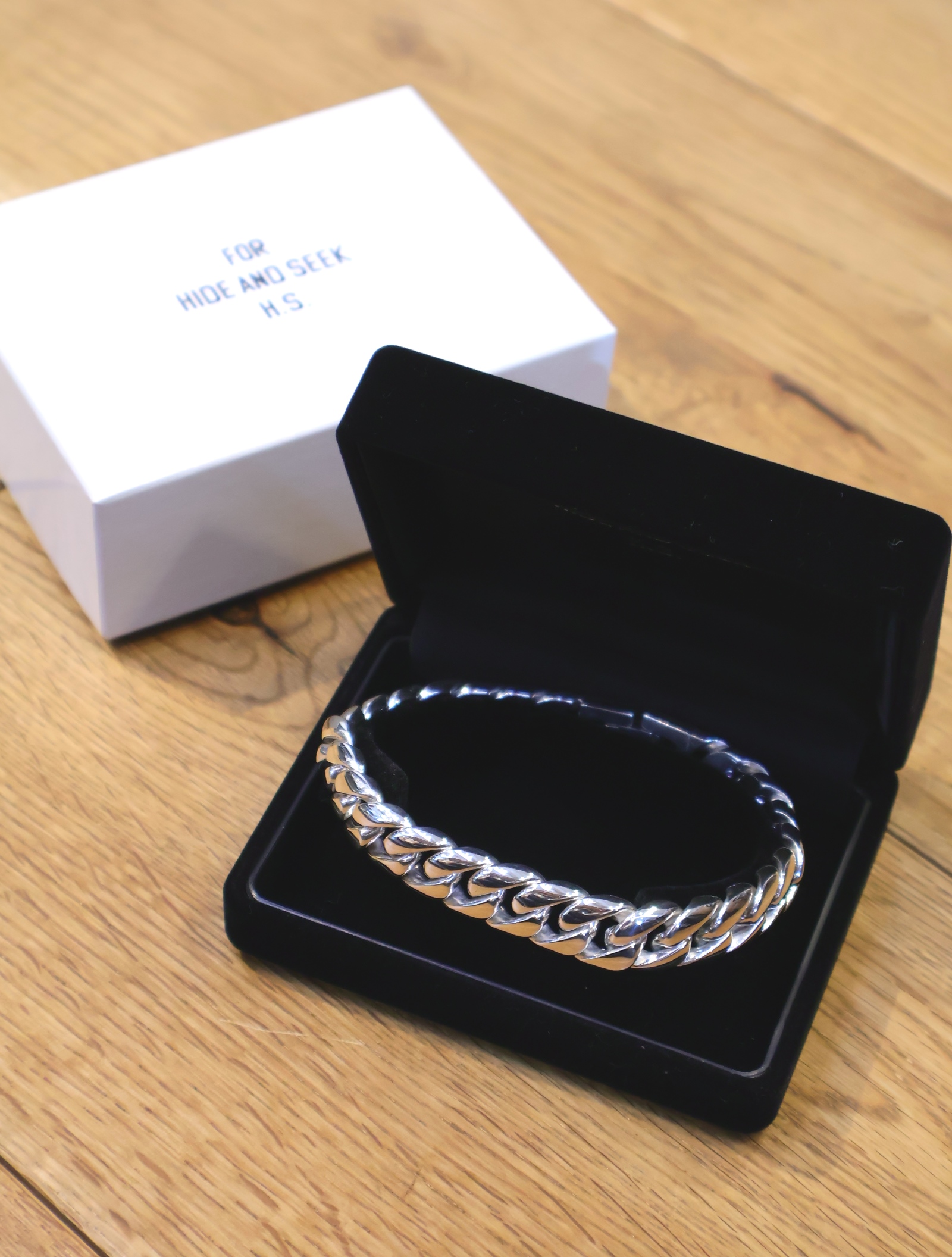 Hide and Seek　「Silver Bracelet」　SILVER925製 ブレスレット（25AW）