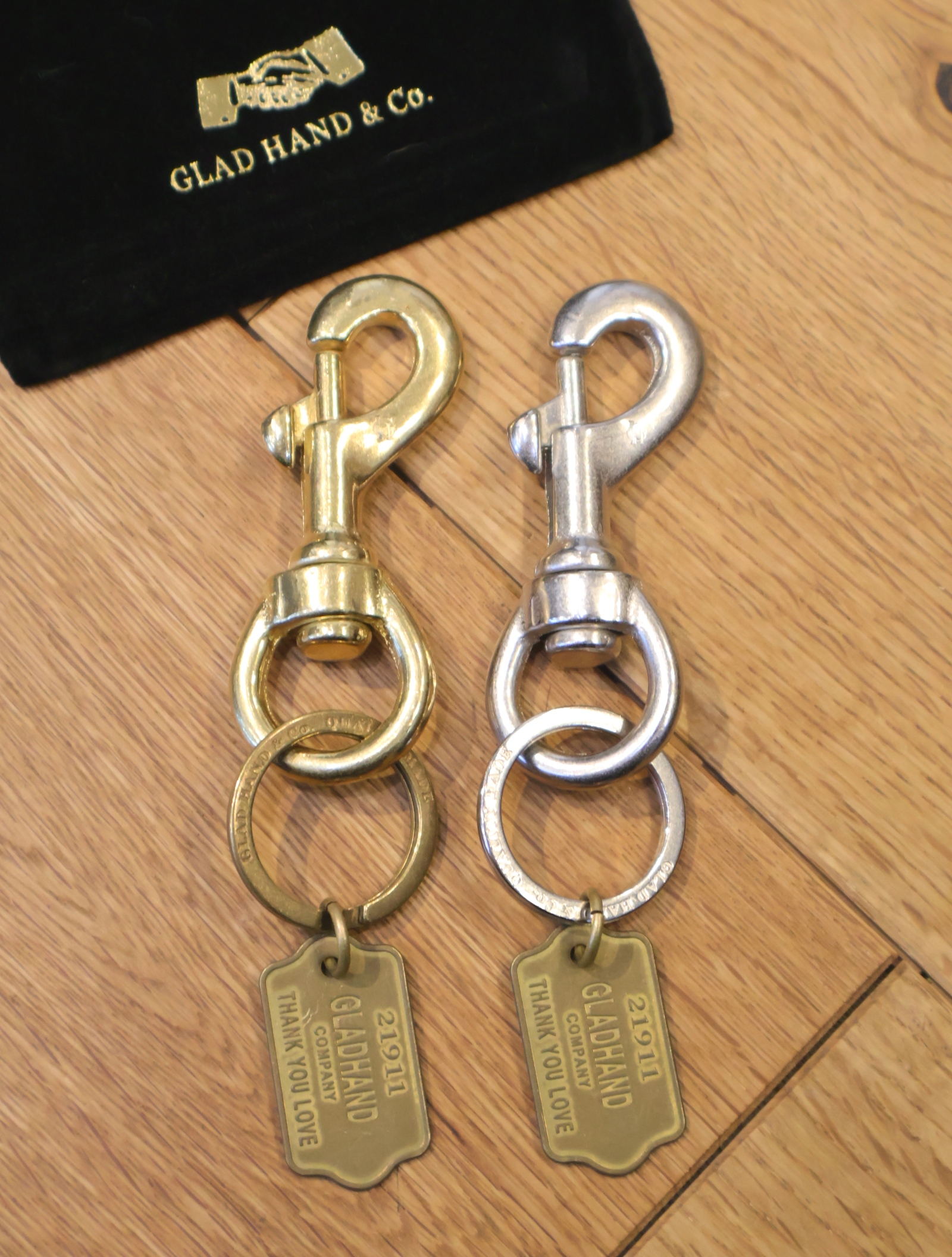 GLAD HAND　　 「SWIVEL SNAP KEY HOLDER」 　キーリング