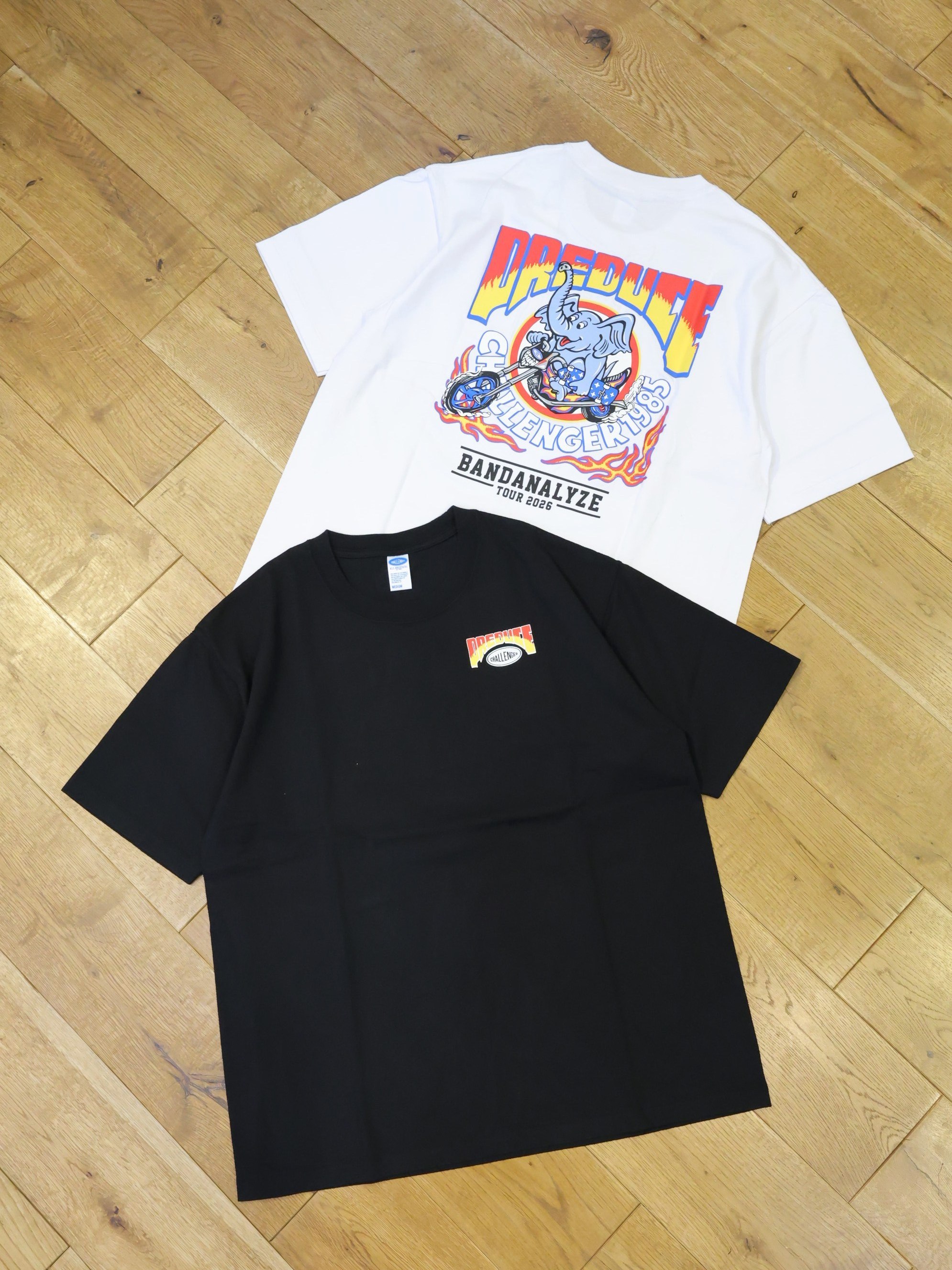 CHALLENGER×PREDUCE　「S/S PREDUCE TEE」　プリントティーシャツ