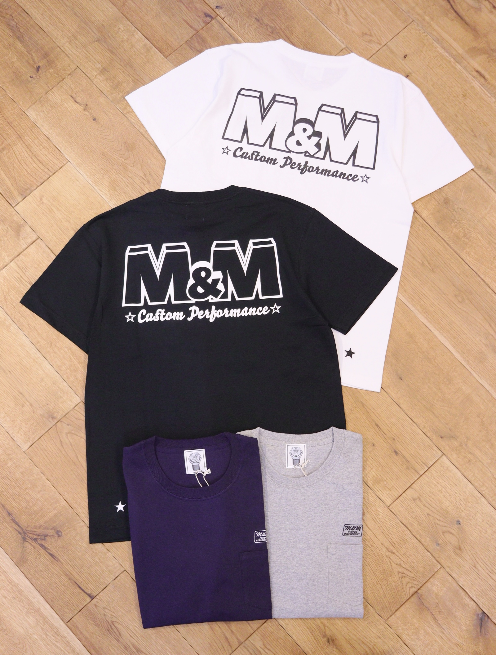 M&M CUSTOM PERFORMANCE  「 PRINT S/S T-SHIRT 」　プリントティーシャツ