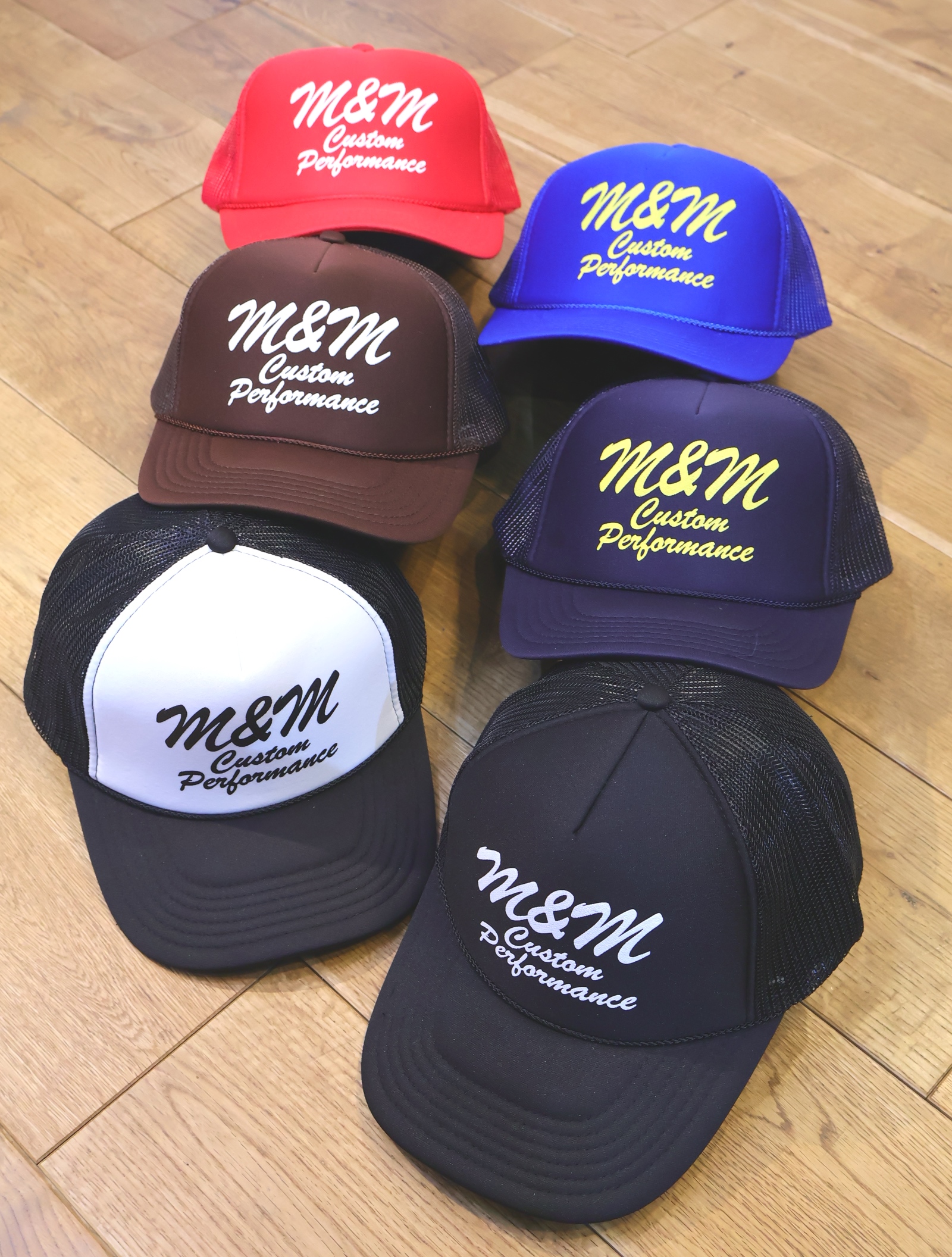 M&M CUSTOM PERFORMANCE  「MESH CAP」　メッシュキャップ