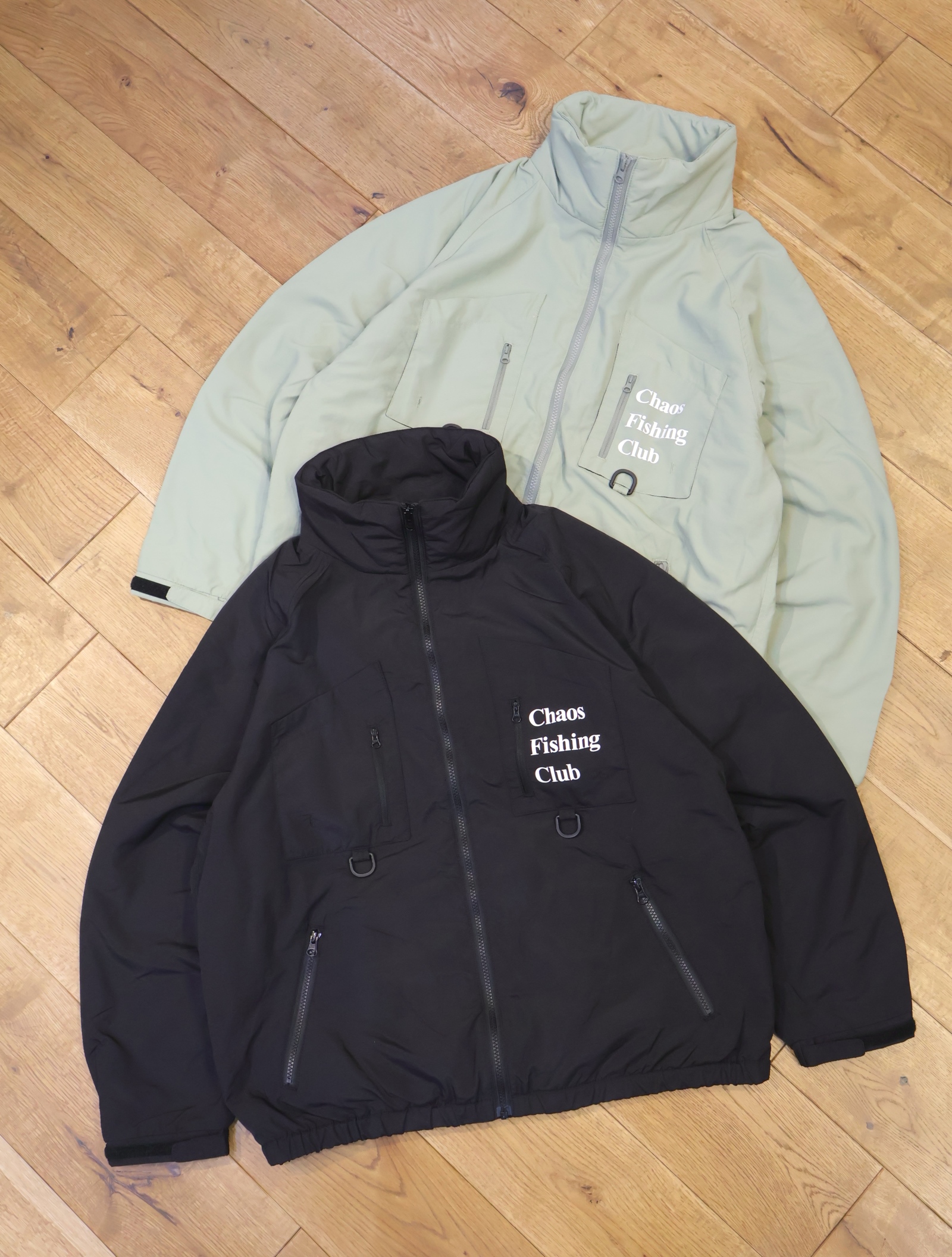 Chaos Fishing Club　「Black Sea Bream Jacket」　スタンドカラー ナイロンジャケット