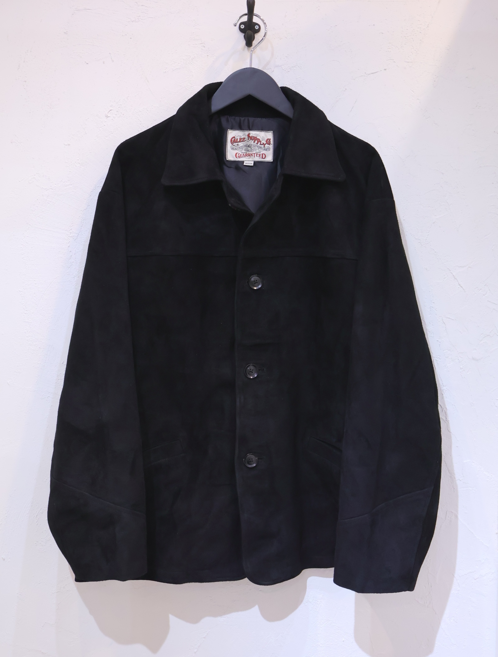 【EXCLUSIVE !!】CALEE　「GOAT LEATHER CAR COAT ＜EXCLUSIVE＞」 ゴートレザー カーコート