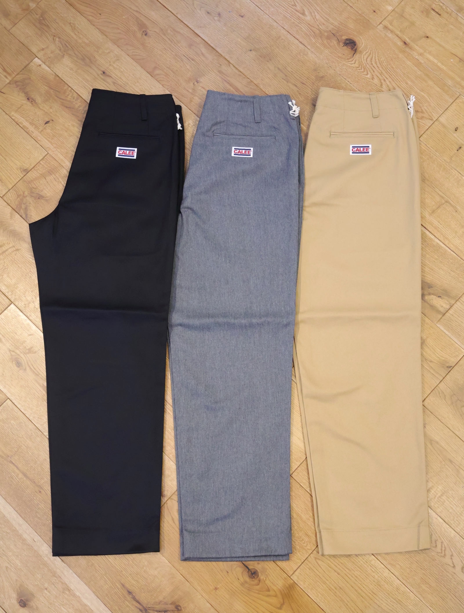 CALEE 　「T/C TWILL CHINO TROUSERS ＜REGULAR＞」　　T/Cツイルチノトラウザー
