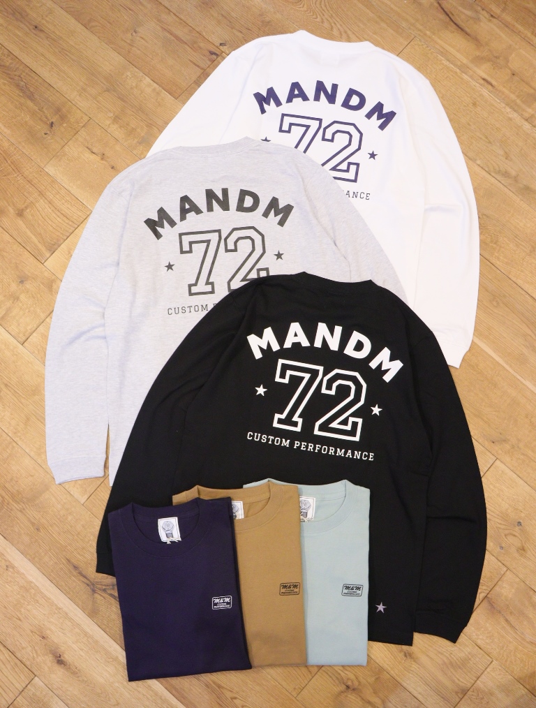 M&M CUSTOM PERFORMANCE 「 PRINT L/S TSHIRT 」 プリントロンティー