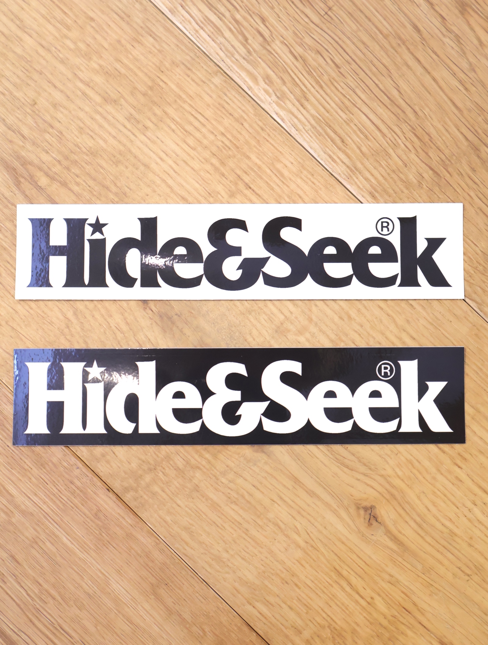 Hide and Seek　 「Logo Sticker-L（24AW）」　ステッカー