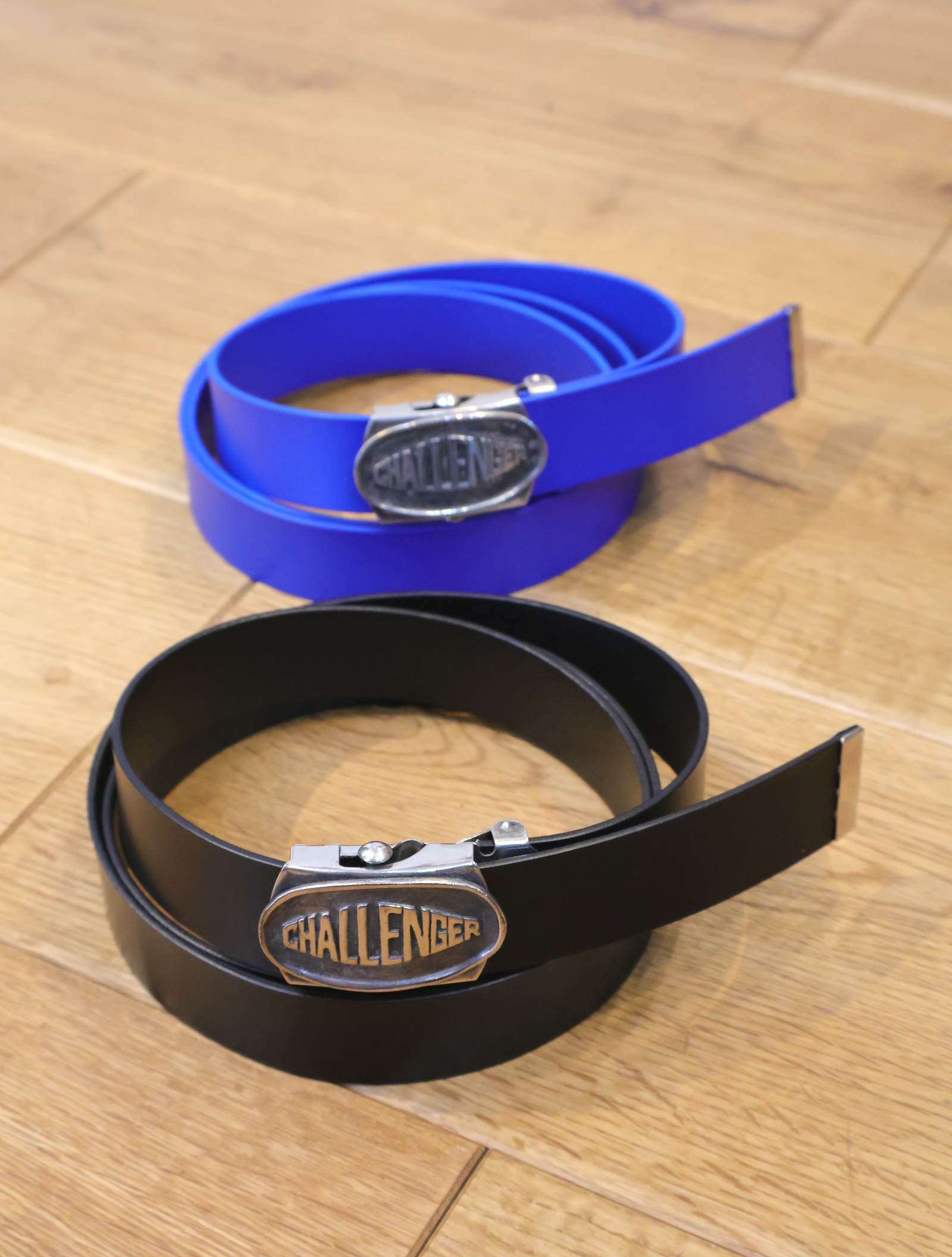 CHALLENGER　「LOGO LEATHER BELT」　レザーベルト