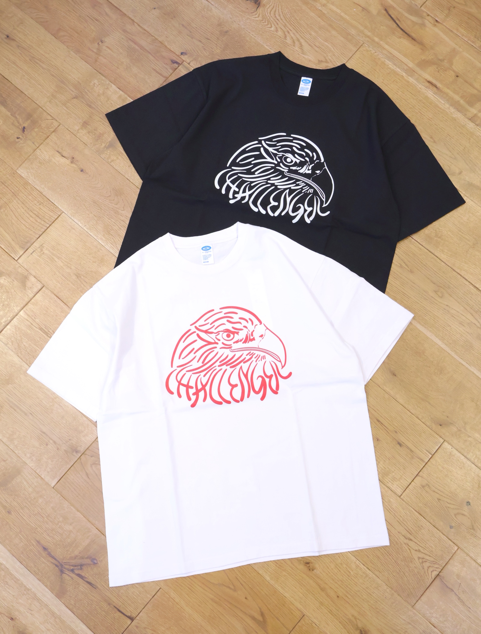 CHALLENGER  　「EAGLE TEE」　プリント ティーシャツ