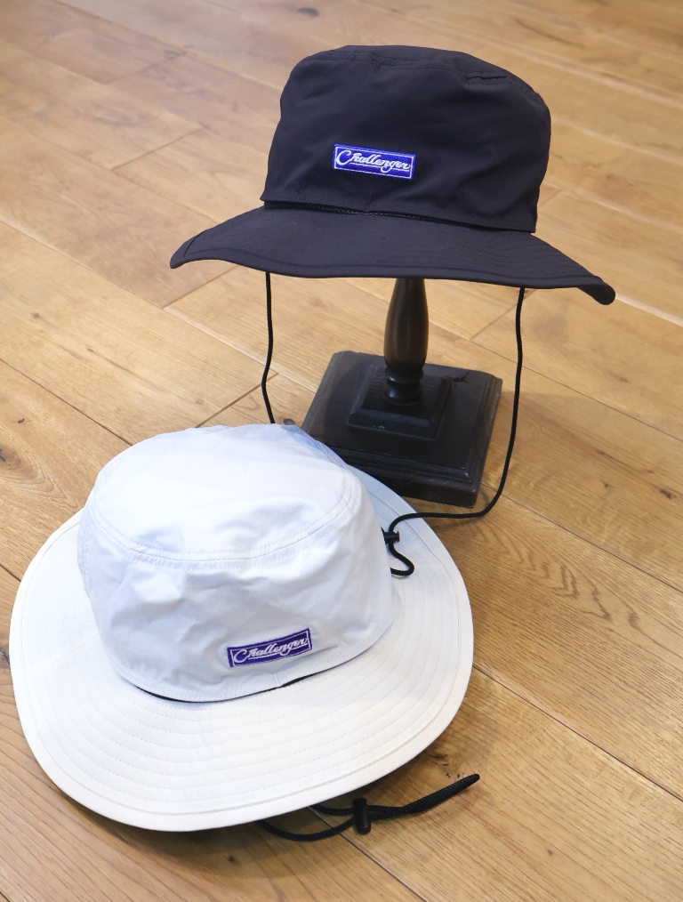 【 MASH UP 限定 !! 】CHALLENGER　「BAR LOGO NYLON HAT」　ナイロンバケットハット