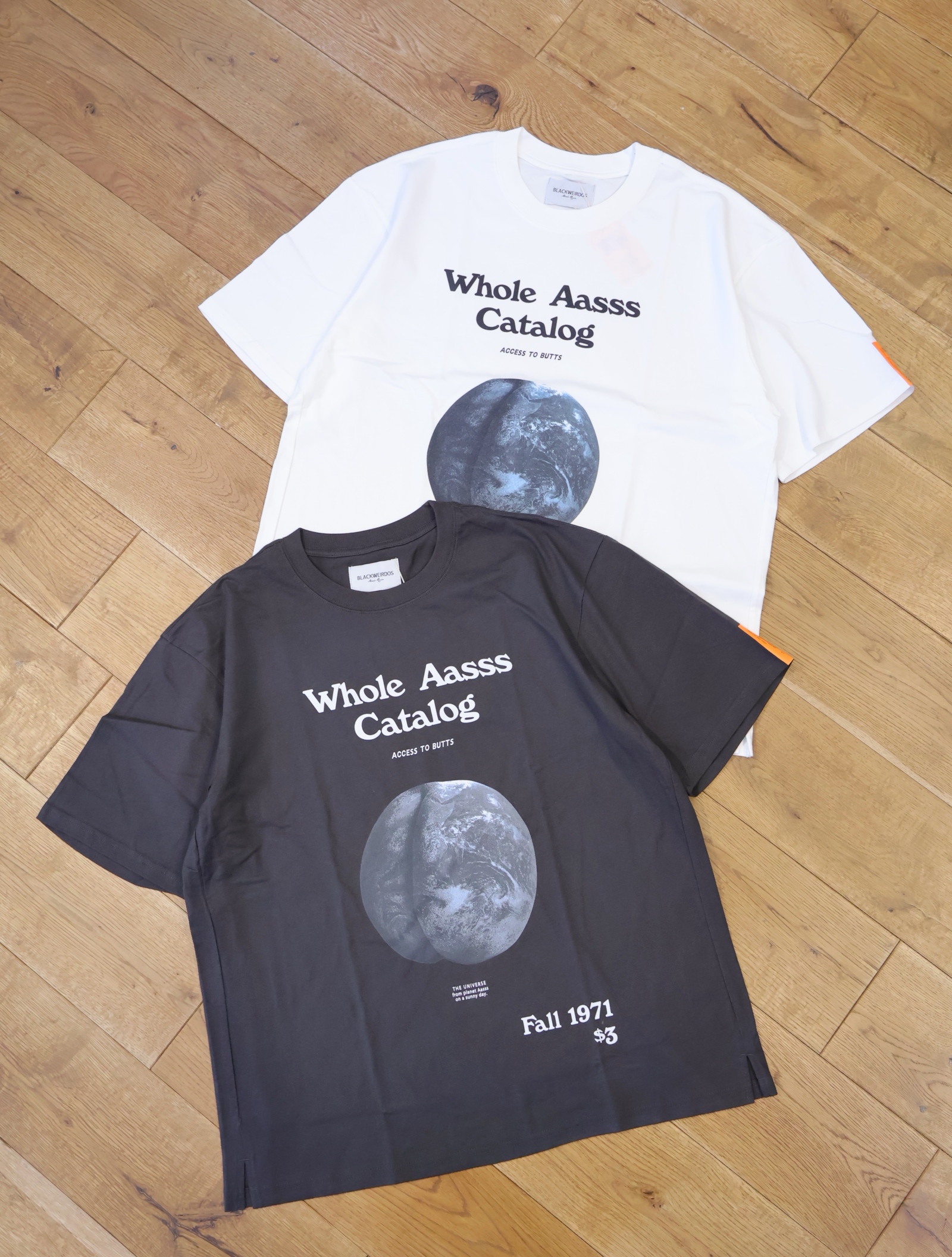 Black Weirdos 　「Whole Ass Tee」　プリントティーシャツ