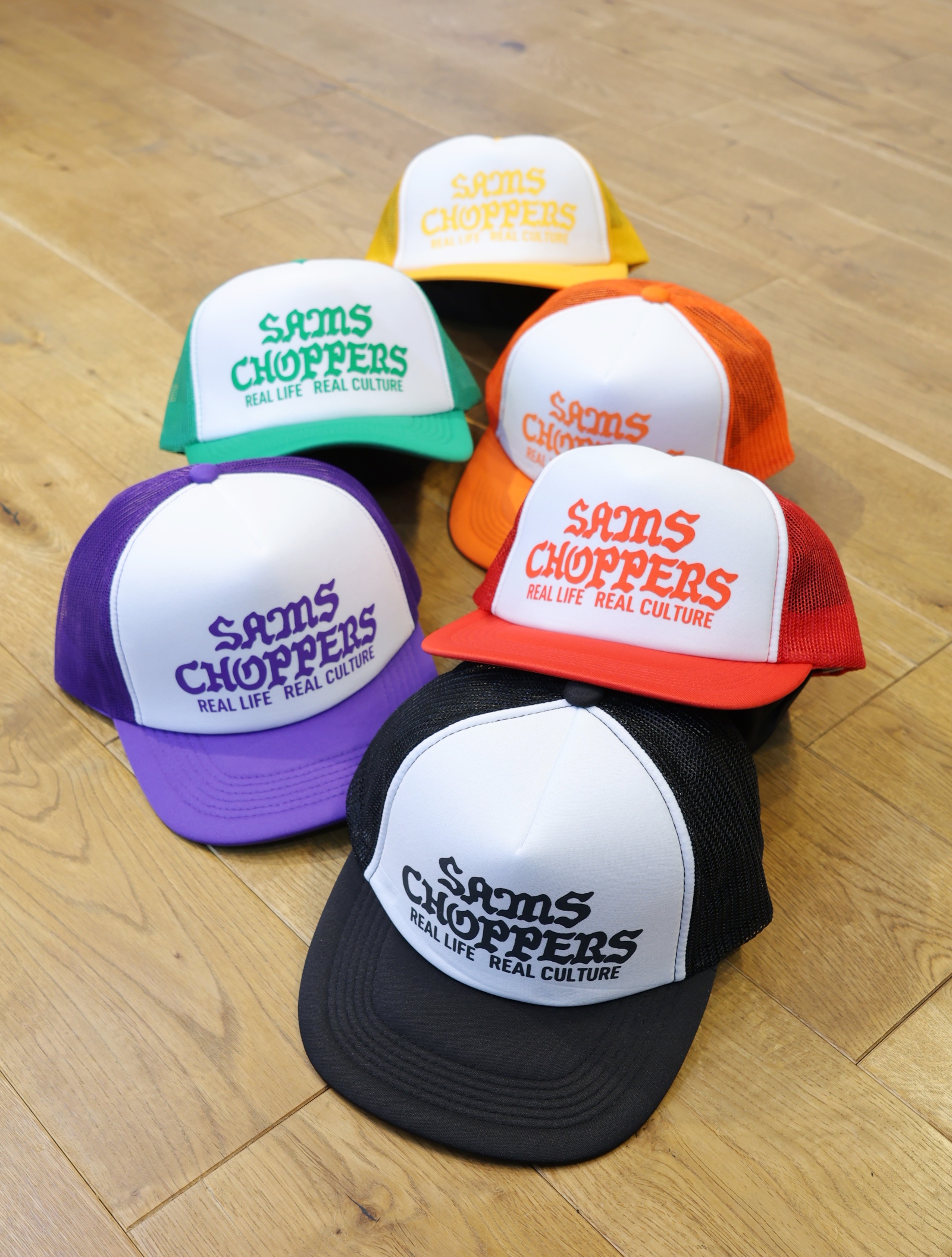 【7月15日 12:00〜 発売開始】 SAMS MOTORCYCLE 「SC CAP」 　メッシュキャップ