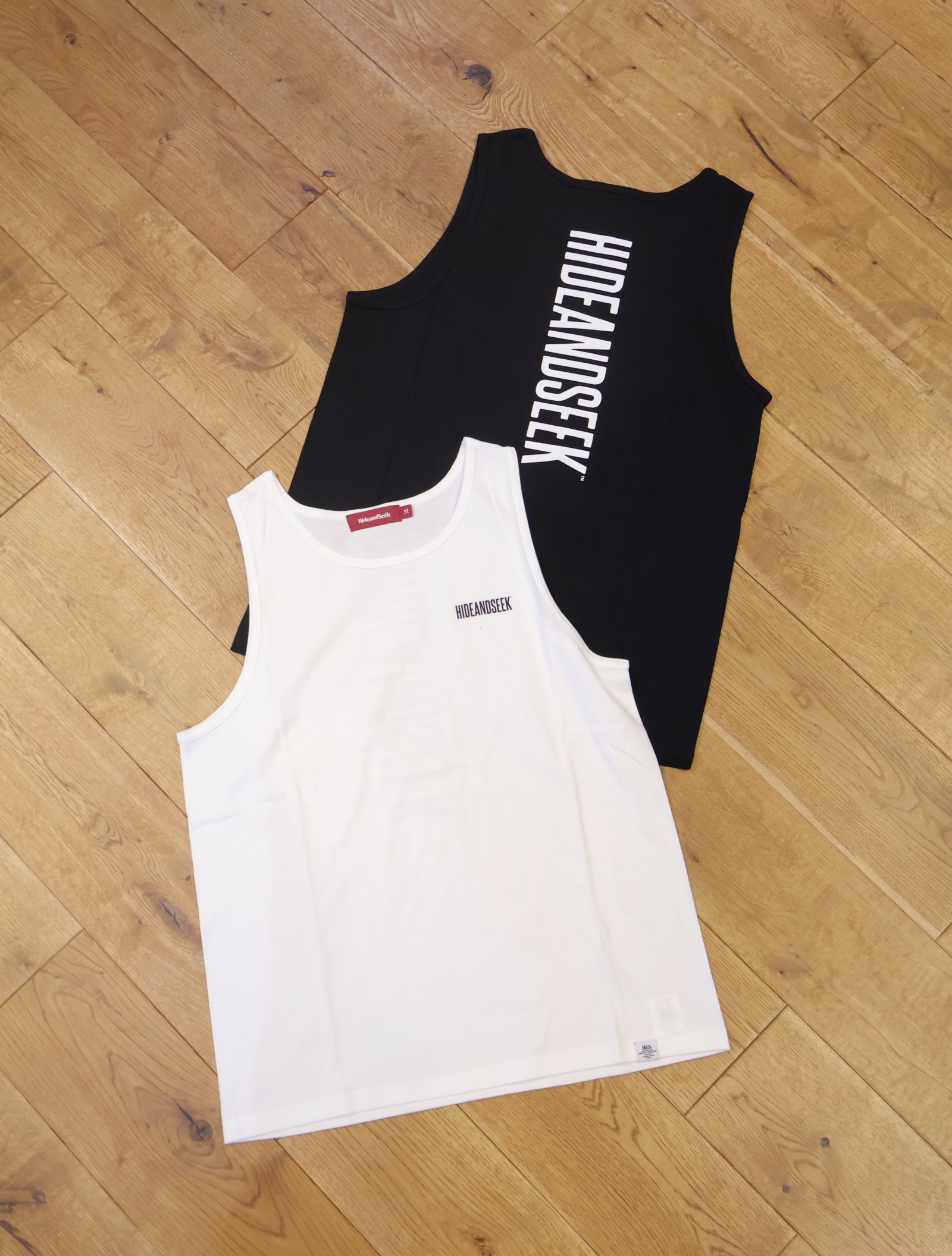 Hide and Seek　「HAS Logo Tanktop」　タンクトップ