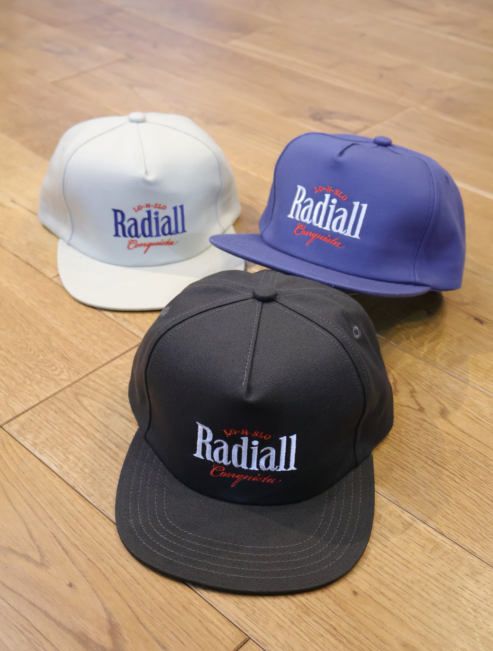 RADIALL　　「LOGOS - TRUCKER CAP」　5パネル トラッカーキャップ