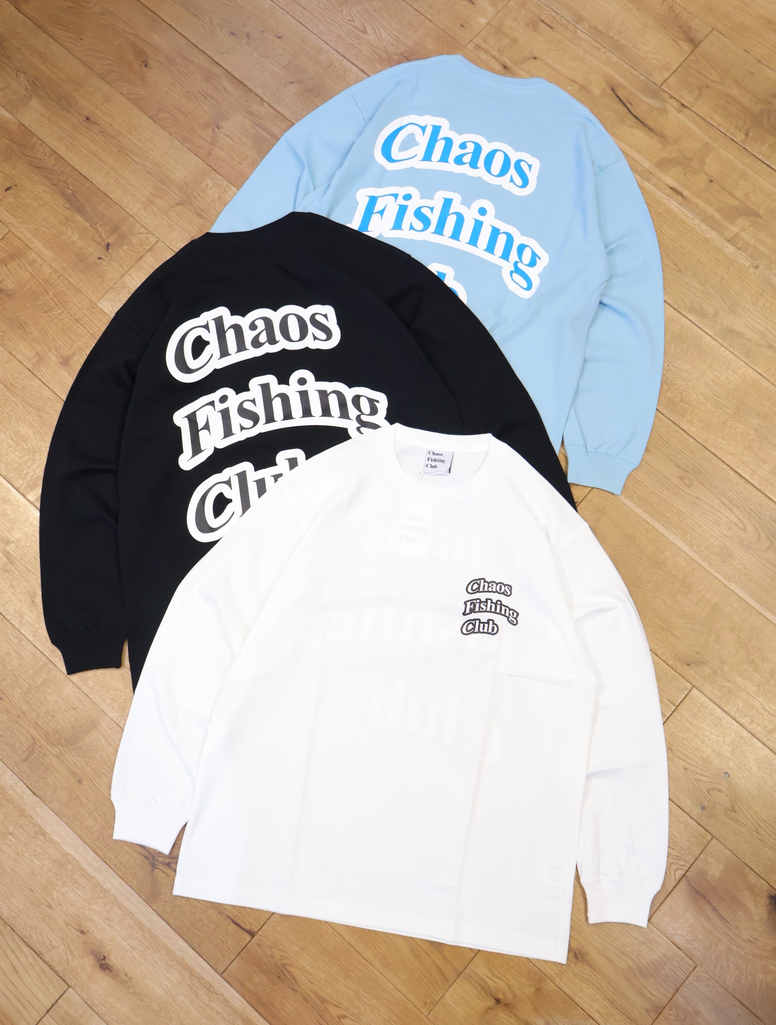 Chaos Fishing Club　「Arch Logo T-Shirt L/S」　ロングスリーブ ティーシャツ
