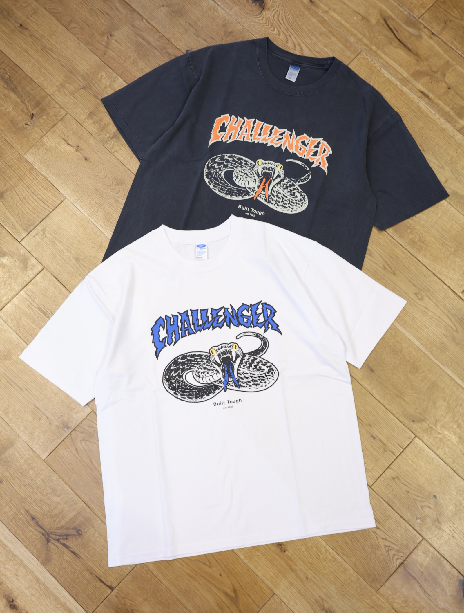 CHALLENGER　「PIGMENT SNAKE TEE」　ピグメントダイ ティーシャツ