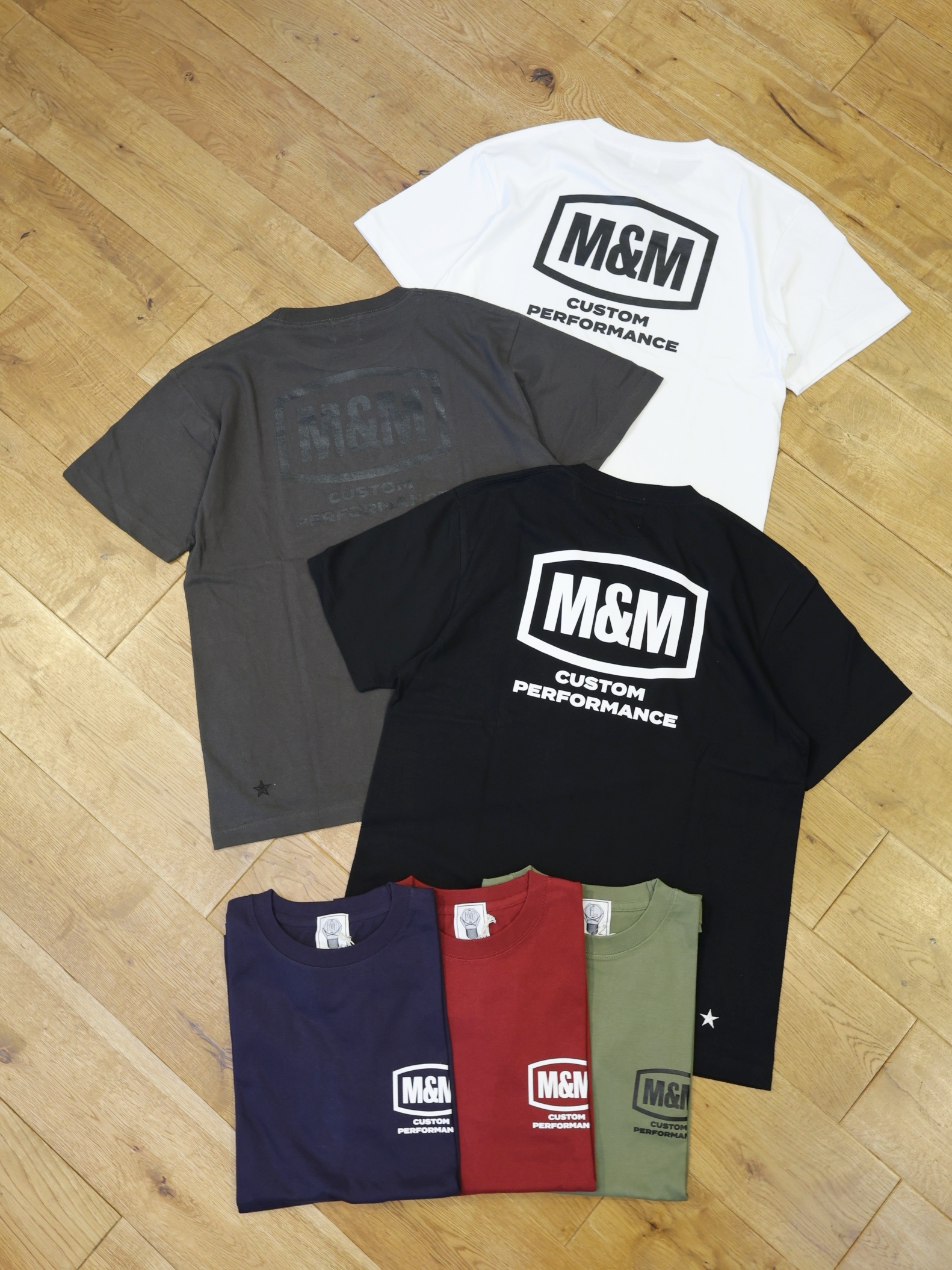 【9月16日 発売！】M&M CUSTOM PERFORMANCE  　「PRINT TEE」　プリント ティーシャツ