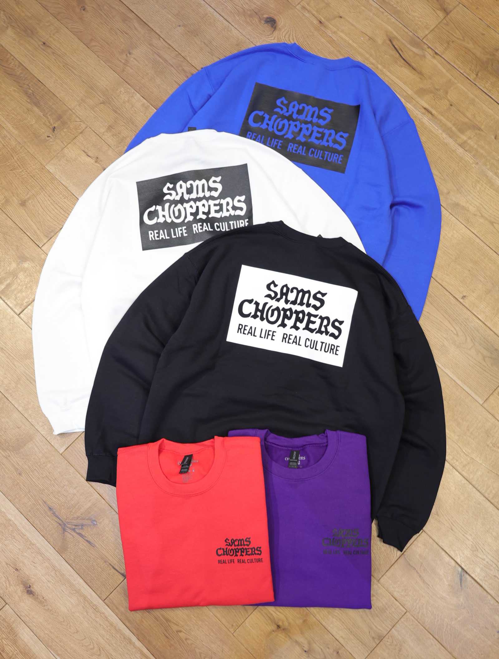 SAMS MOTORCYCLE　 「SC SWEAT SHIRTS」 　クルーネックスウェット