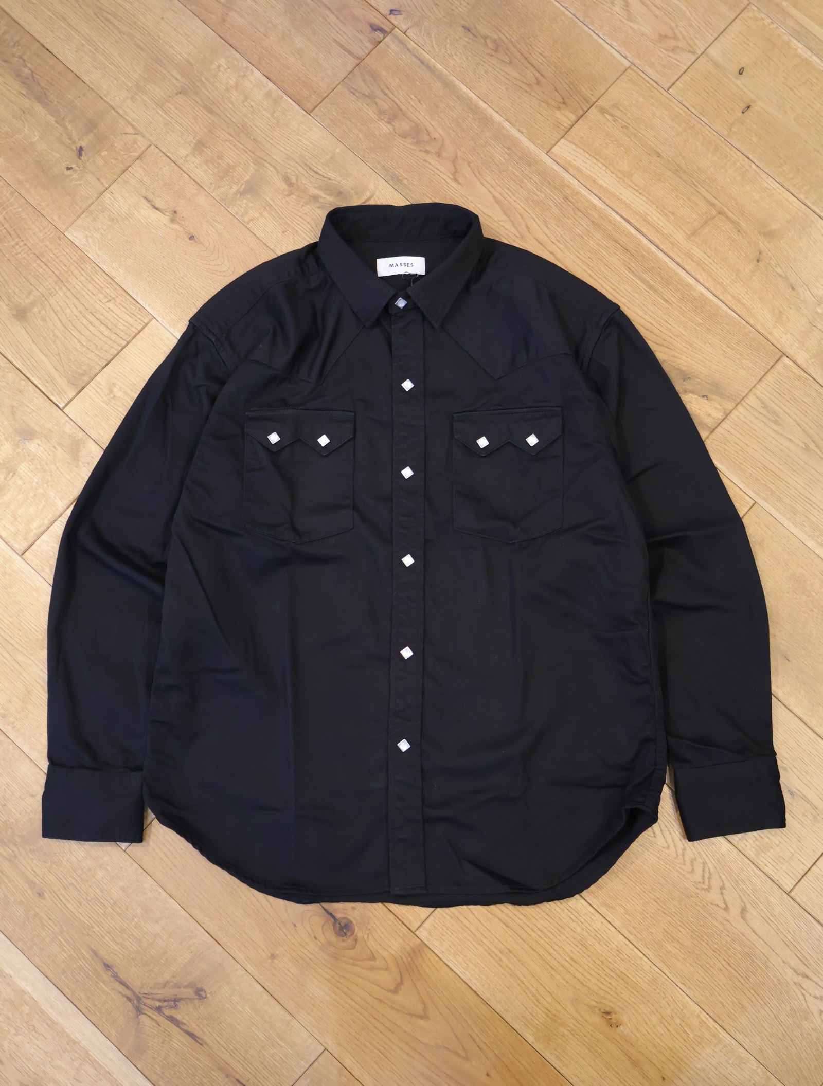 MASSES　「WESTERN SHIRT CS」　ウエスタンシャツ