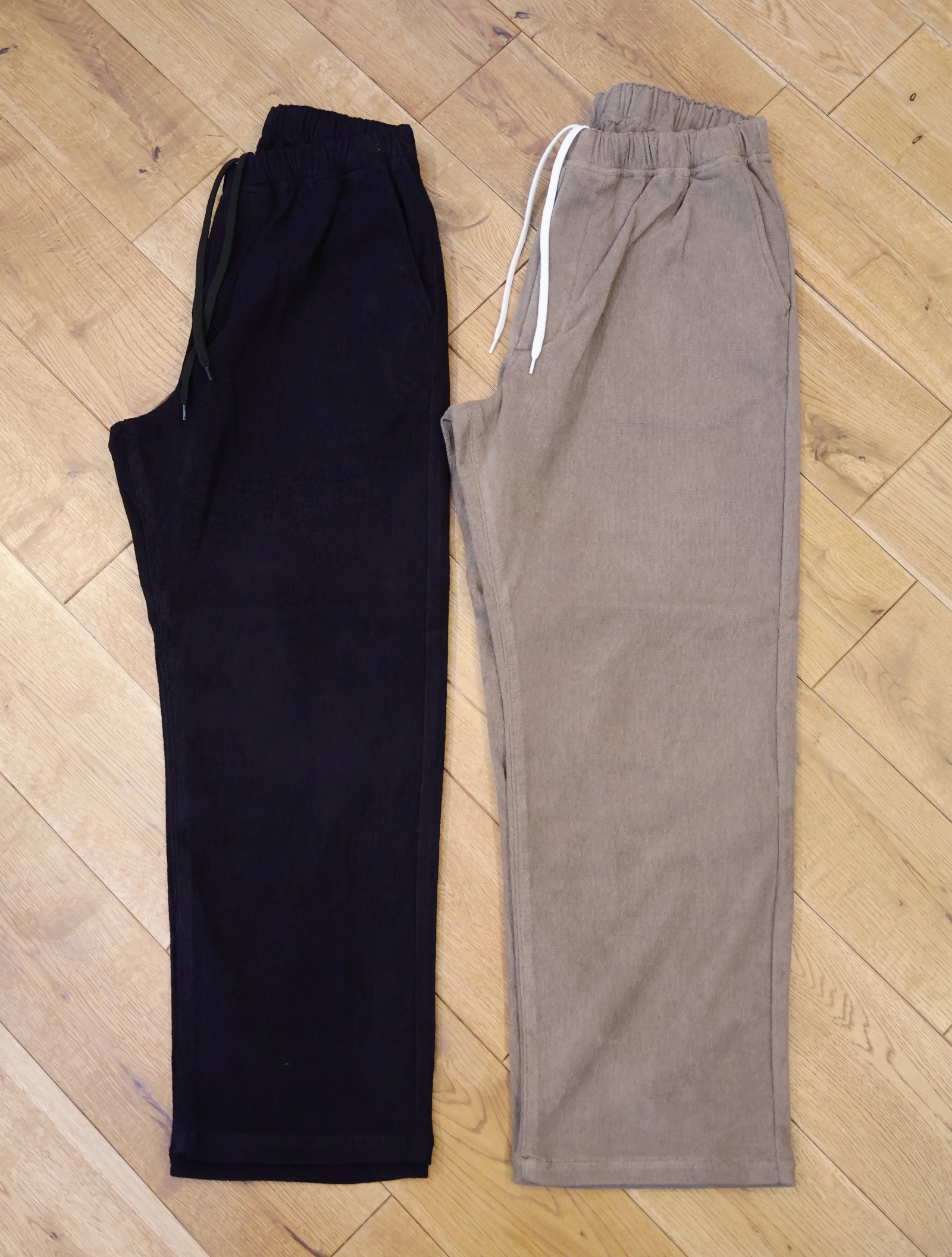 CALEE　　「TOWEL RELAX PANTS」　タオル地イージーパンツ