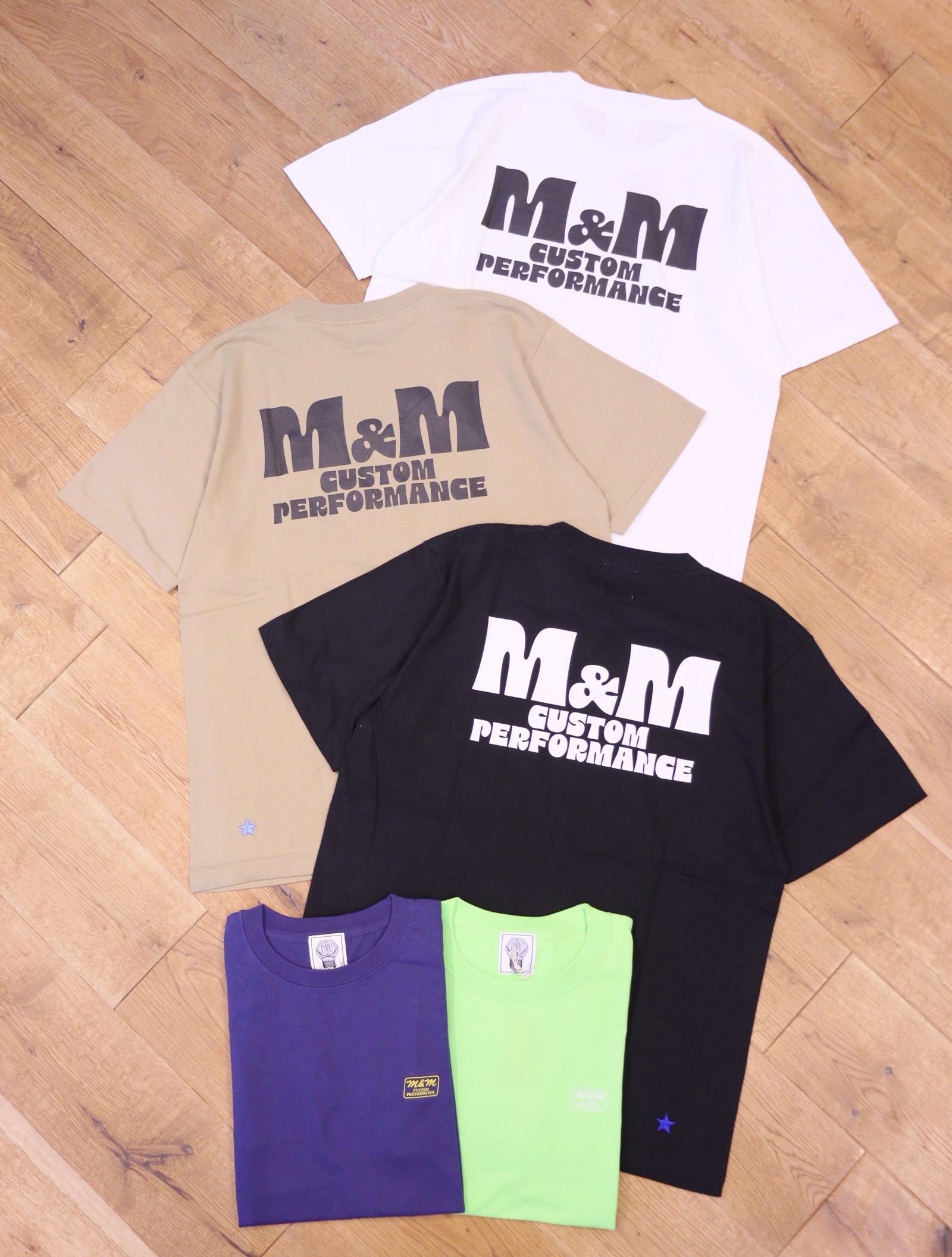 M&M CUSTOM PERFORMANCE 「 PRINT S/S TSHIRT 」 プリントティーシャツ