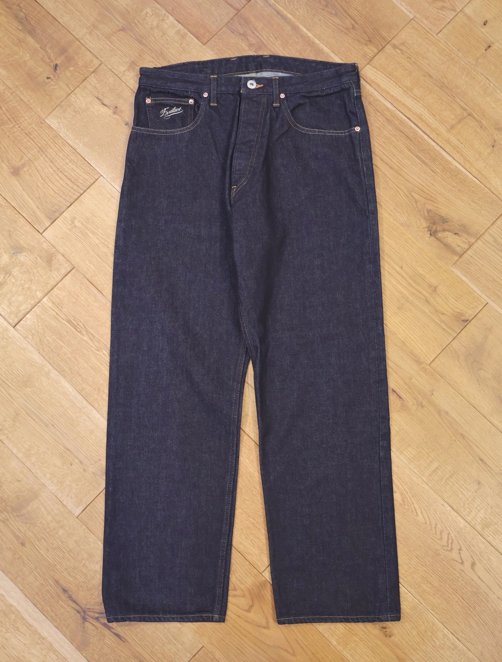 EVILACT 　　「DENIM 02＜INDIGO＞」　デニムパンツ