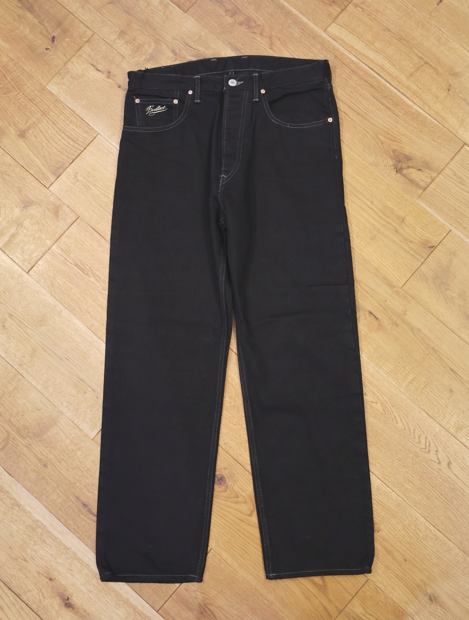 EVILACT 　　「DENIM 02＜BLACK＞」　デニムパンツ