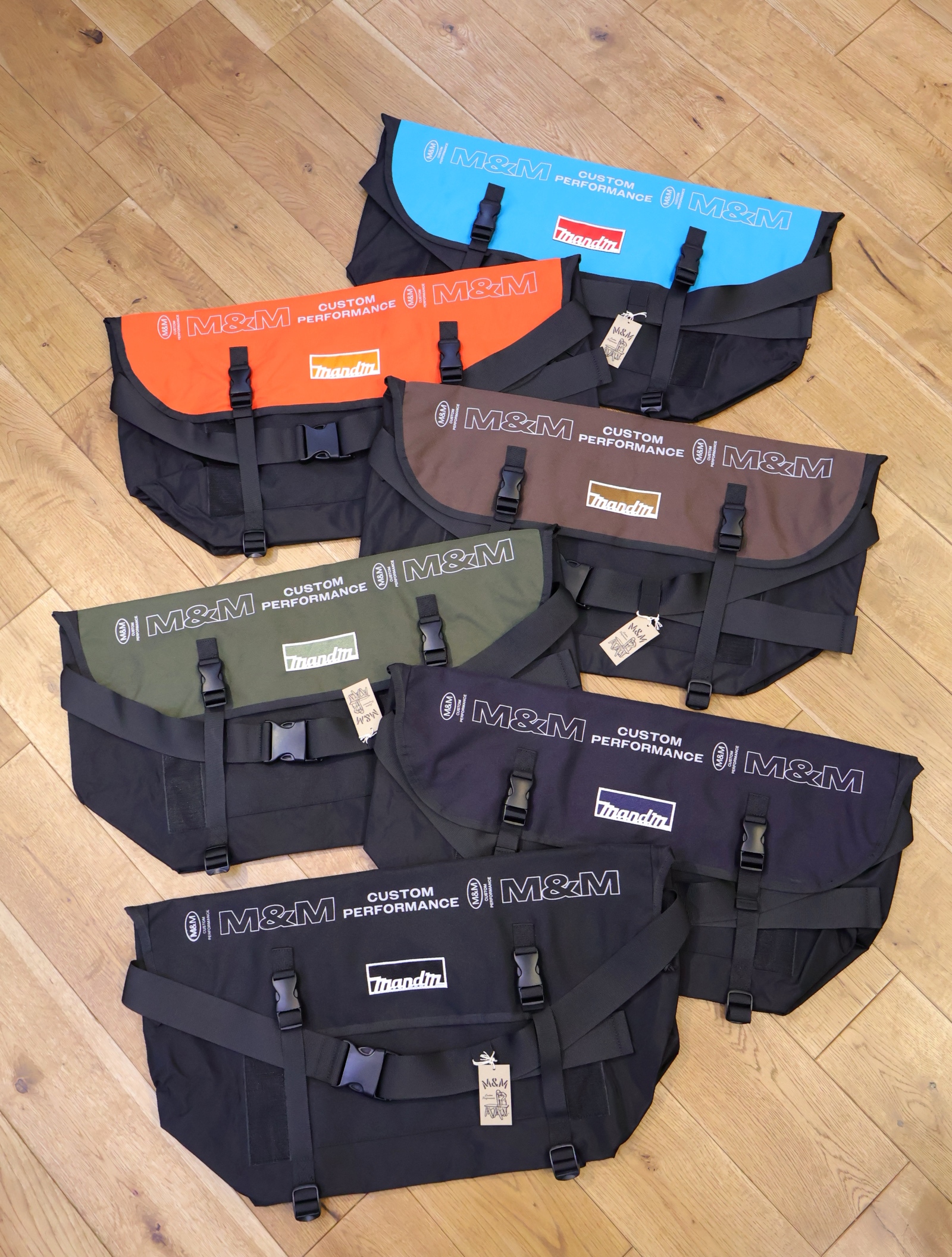 【11月26日発売！】M&M CUSTOM PERFORMANCE  「MESSENGER BAG」　メッセンジャーバッグ