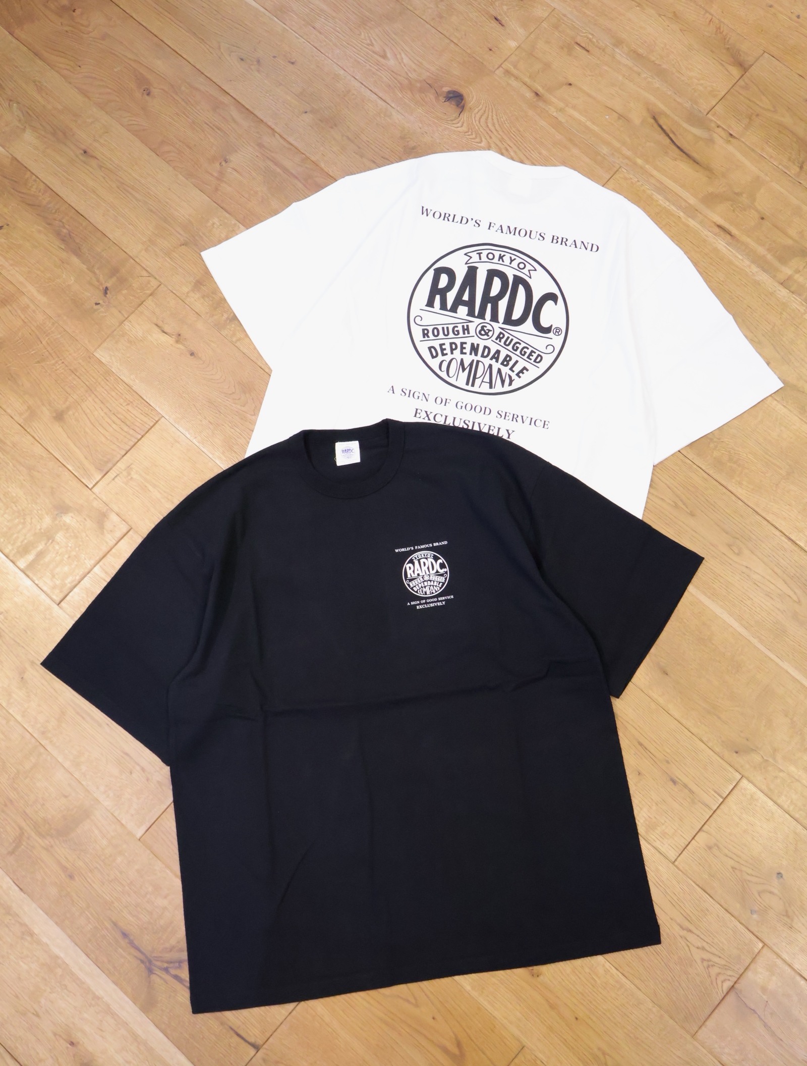 ROUGH AND RUGGED 「DESIGN SS」　プリントティーシャツ