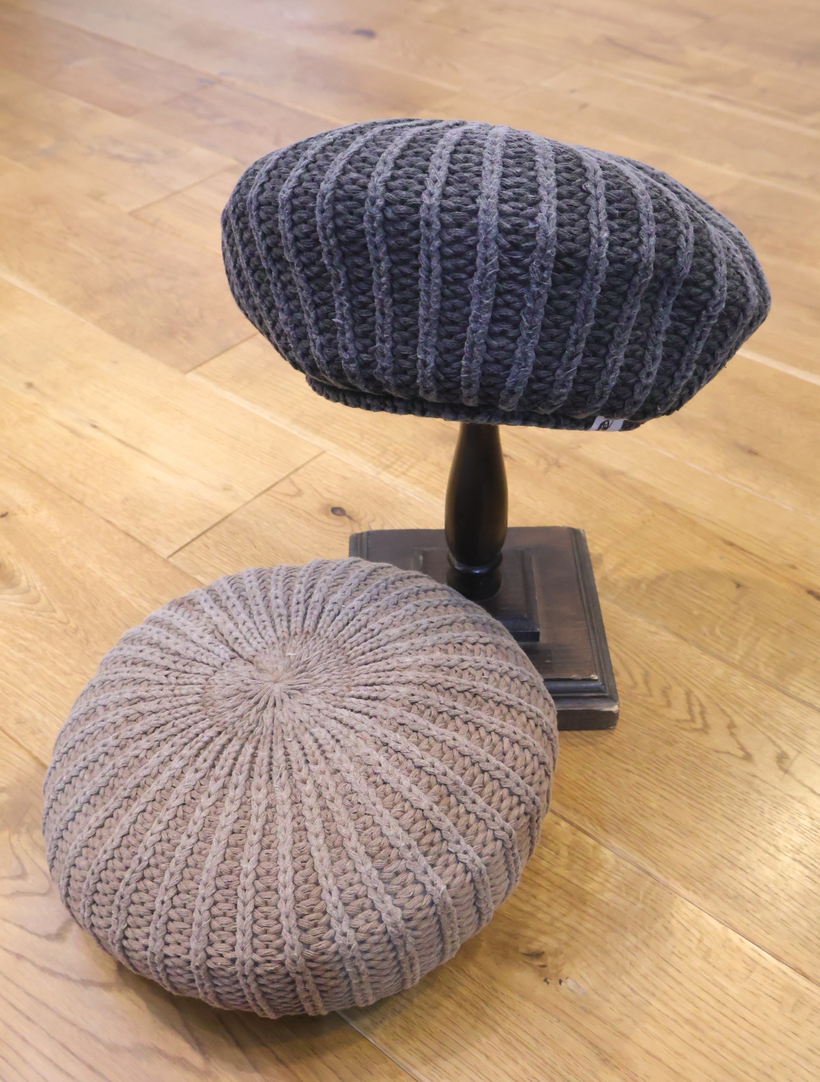 RADIALL  　　「LUDWIG −TAM CAP」　　ピグメントダイ コットンニットタム