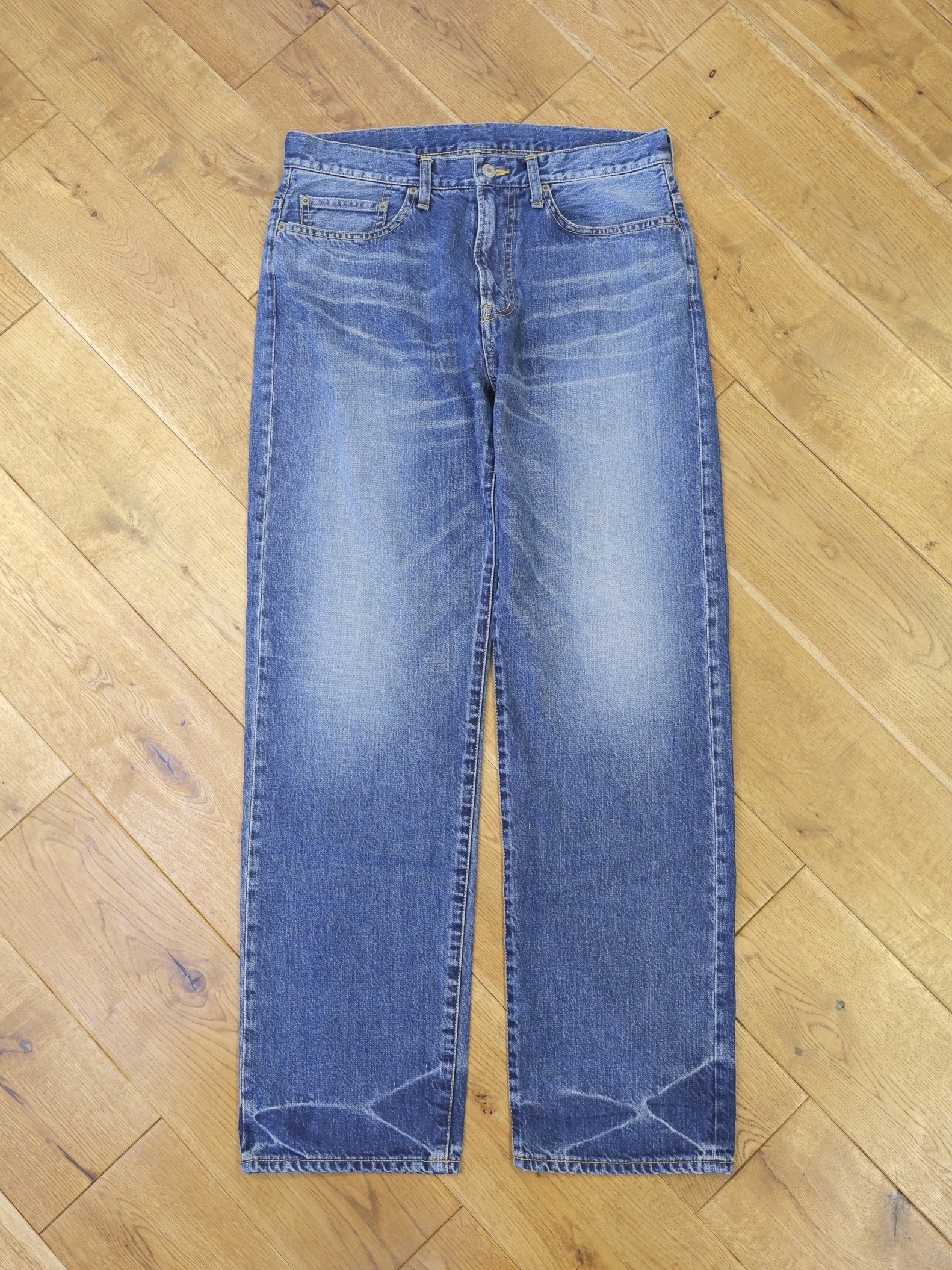 RATS　　「VINTAGE WASH DENIM PANTS」　　ヴィンテージウォッシュ 5ポケットデニムパンツ