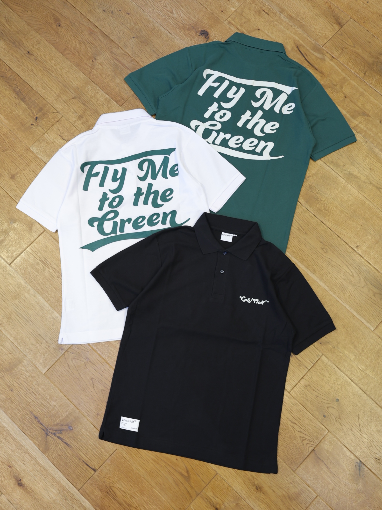 CAPTAINS HELM GOLF　　「FLY ME TO THE GREEN POLO SHIRT」 　ポロシャツ