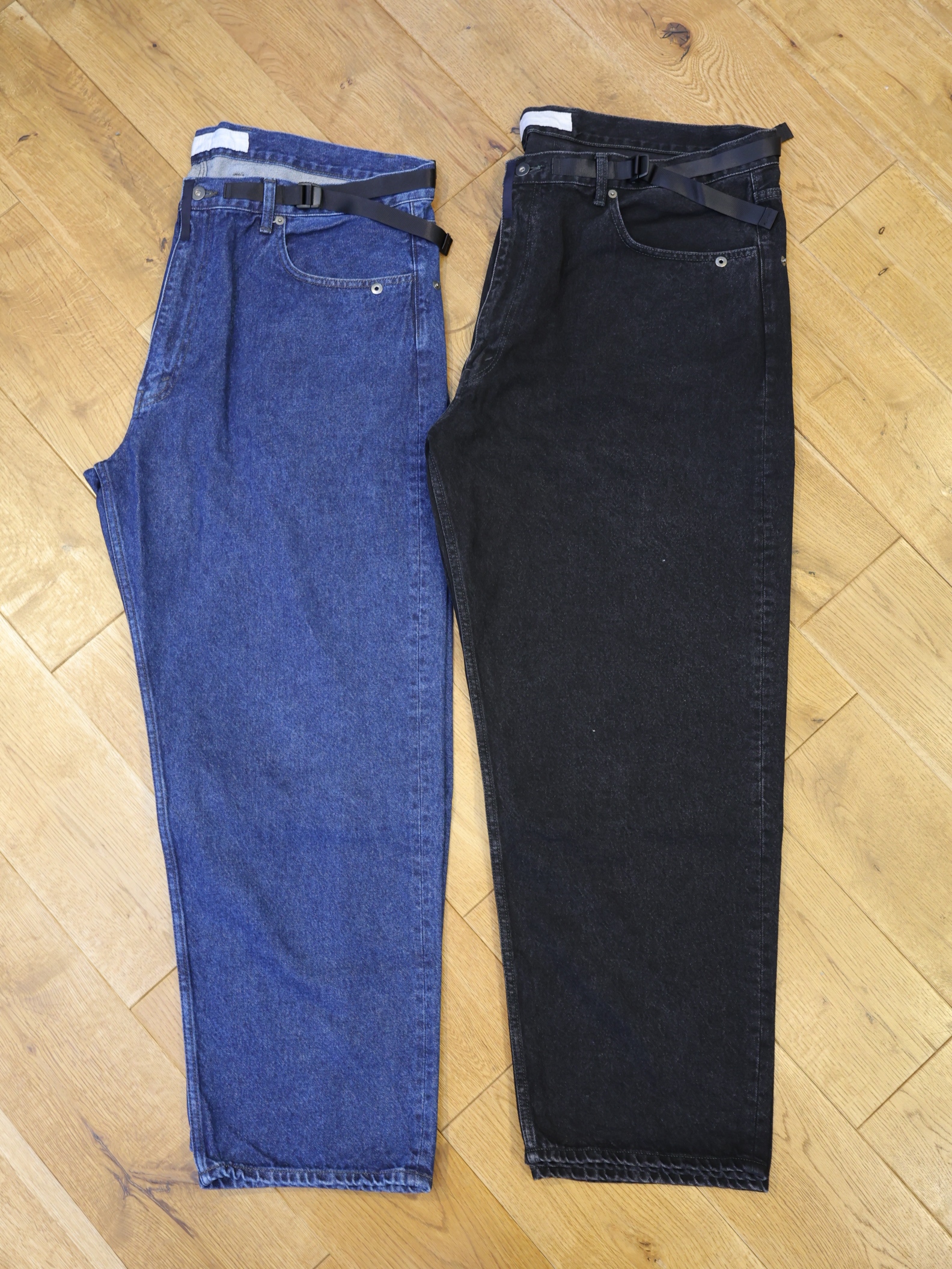 POLIQUANT　「THE DEFORMED ADJUSTABLE WIDE DENIM PANTS」　アジャスタブル ワイドデニムパンツ