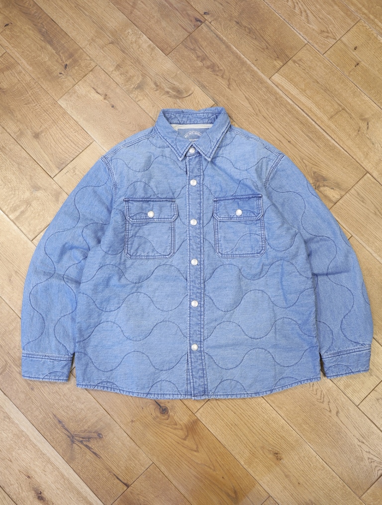RATS　　「DENIM QUILTING SHIRT JKT」　　デニム キルティングシャツジャケット
