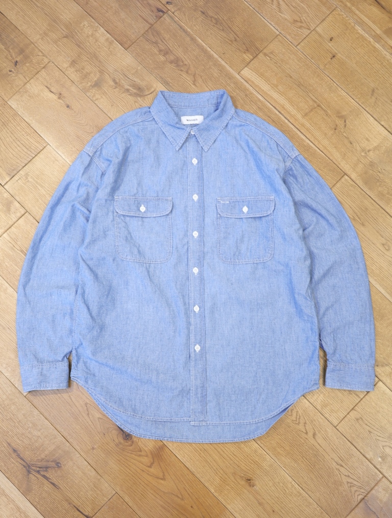 MASSES　「CHAMBRAY SHIRT」　シャンブレーシャツ