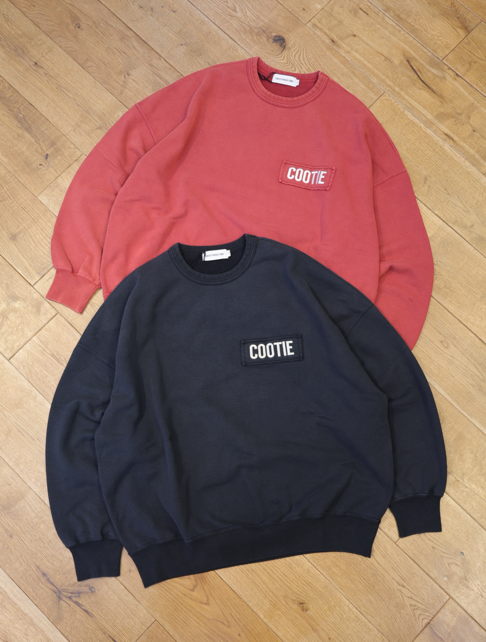 COOTIE　「AD Processing Sweat Crew」　スウェットクルーネック