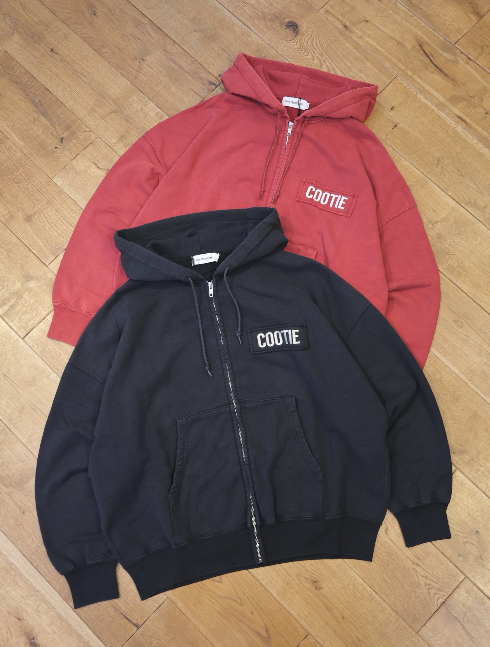 COOTIE　「AD Processing Sweat Zip Hoodie」　スウェットジップフーディー