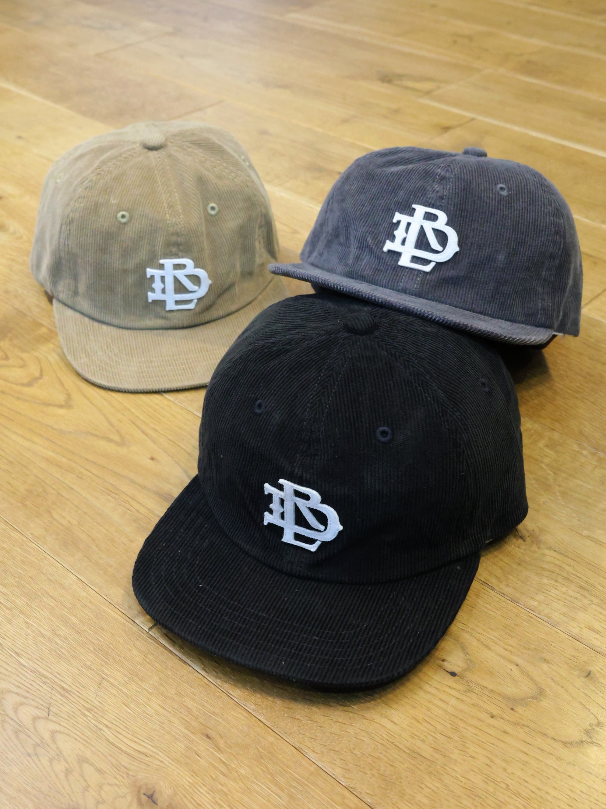 RADIALL　　「STAND - BASEBALL CAP」　フェード加工 コーデュロイベースボールキャップ