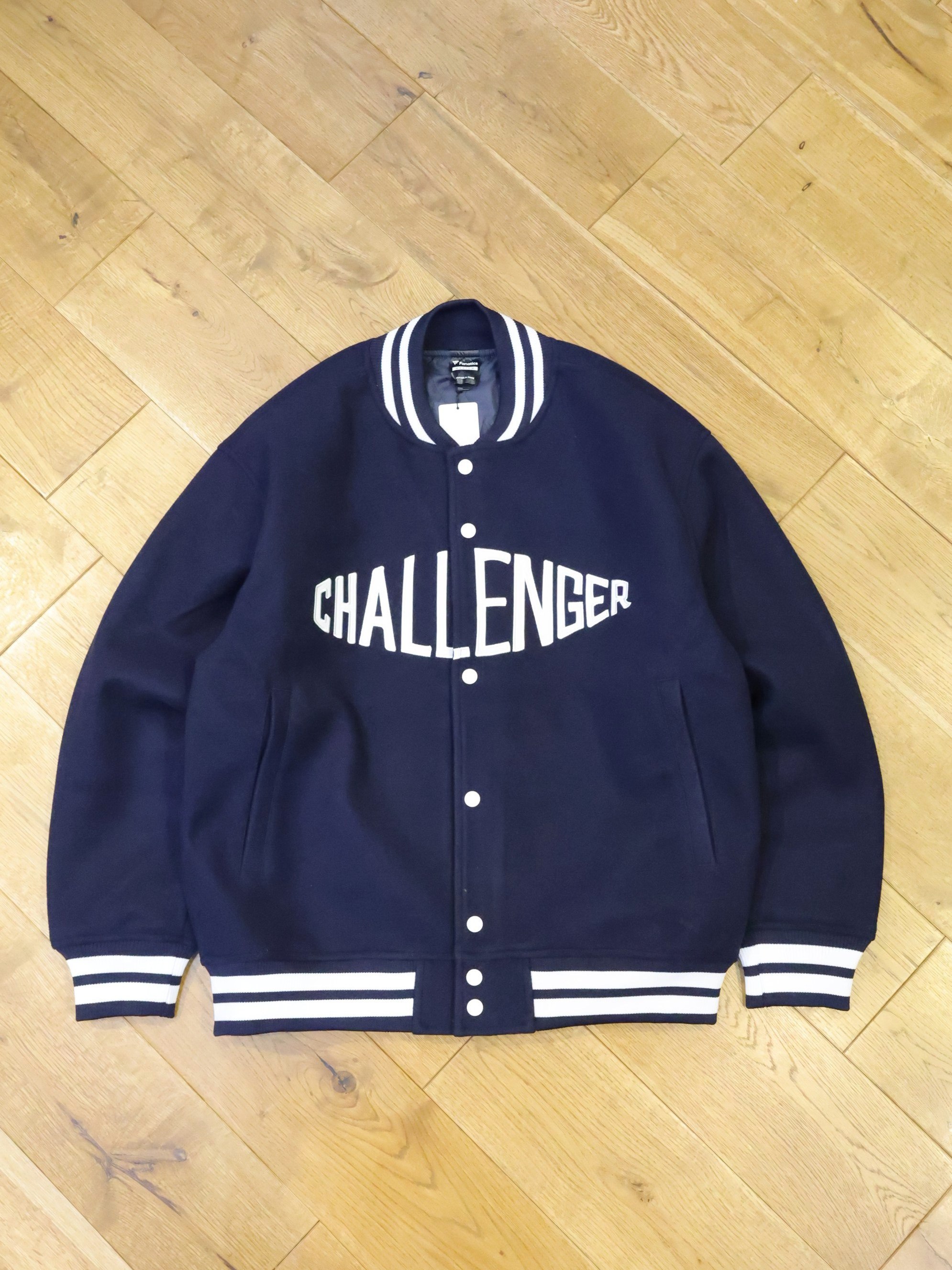 CHALLENGER 　「LOGO MELTON STADIUM JACKET」　メルトンスタジャン