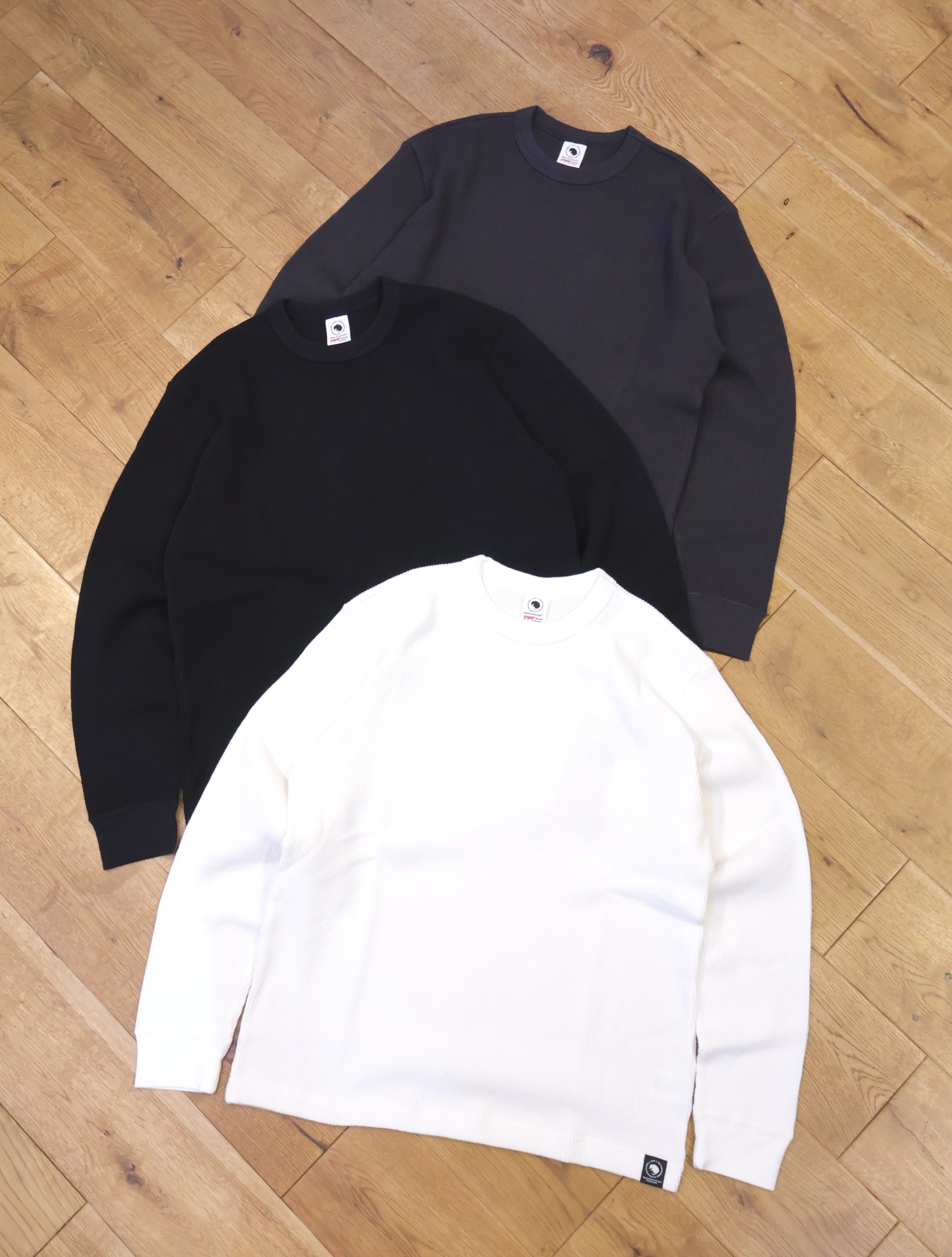 RATS　　「WAFFLE THERMAL」　　サーマル ロングスリーブティーシャツ