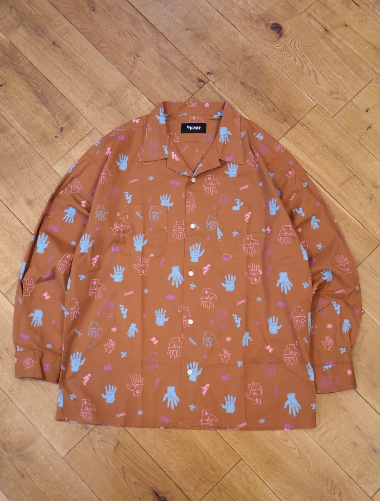 MASSES　「SHIRT HAND」　オープンカラーシャツ