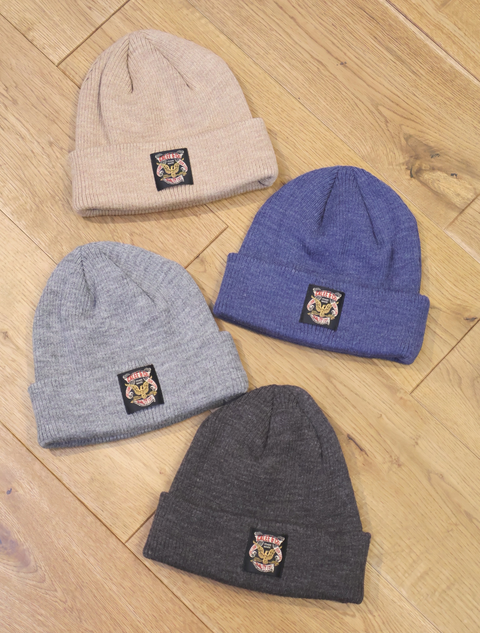 CALEE 　　「A/W HEATHER KNIT CAP」　　ニットキャップ