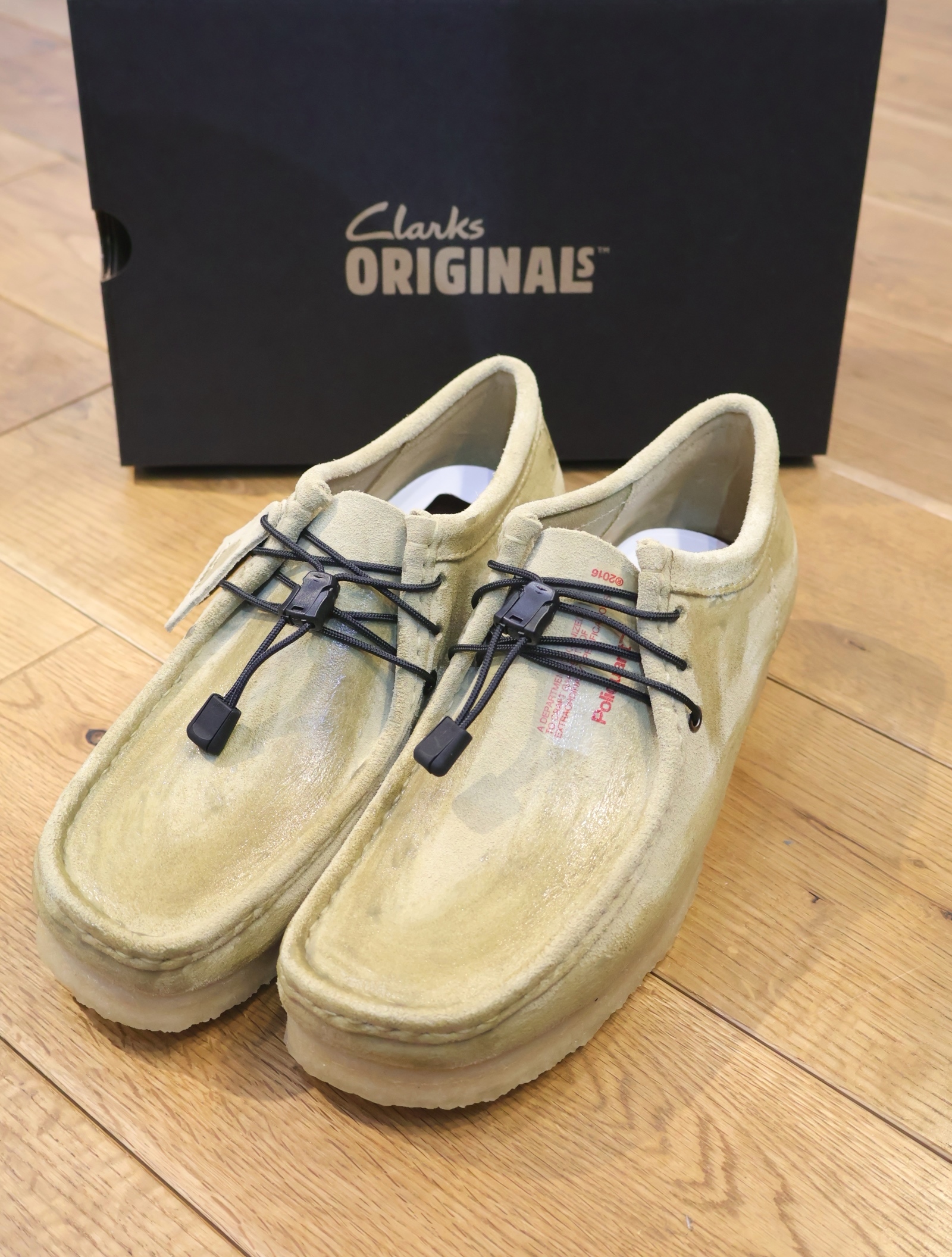 Clarks × POLIQUANT　「THE WALLABEE 'BEAUTIFICATION OVER TIME'」　 クラークス ワラビー